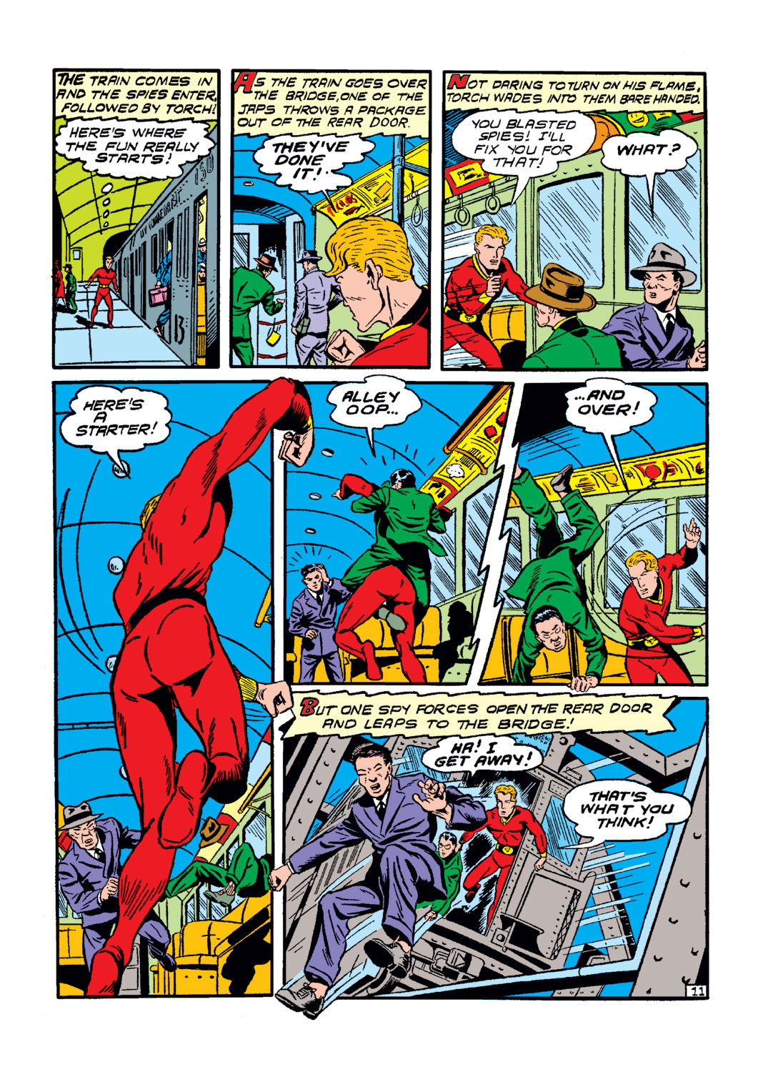 Read online The Human Torch (1940) comic -  Issue #7 - 34