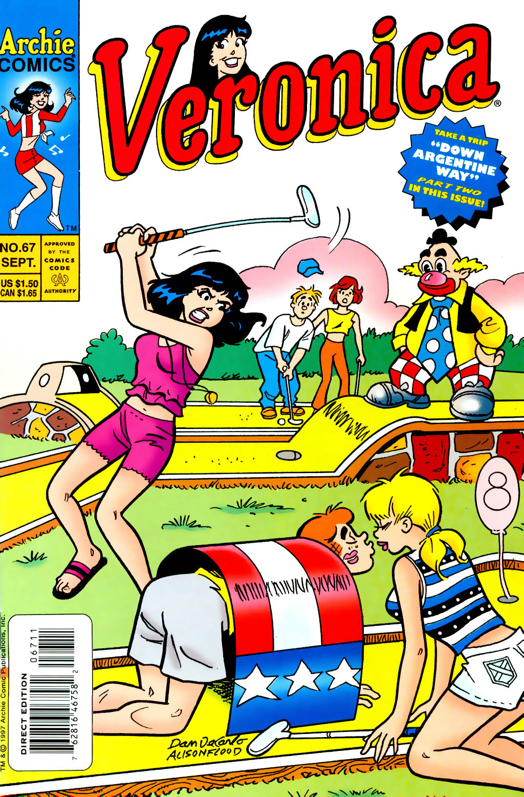 Read online Veronica comic -  Issue #67 - 1