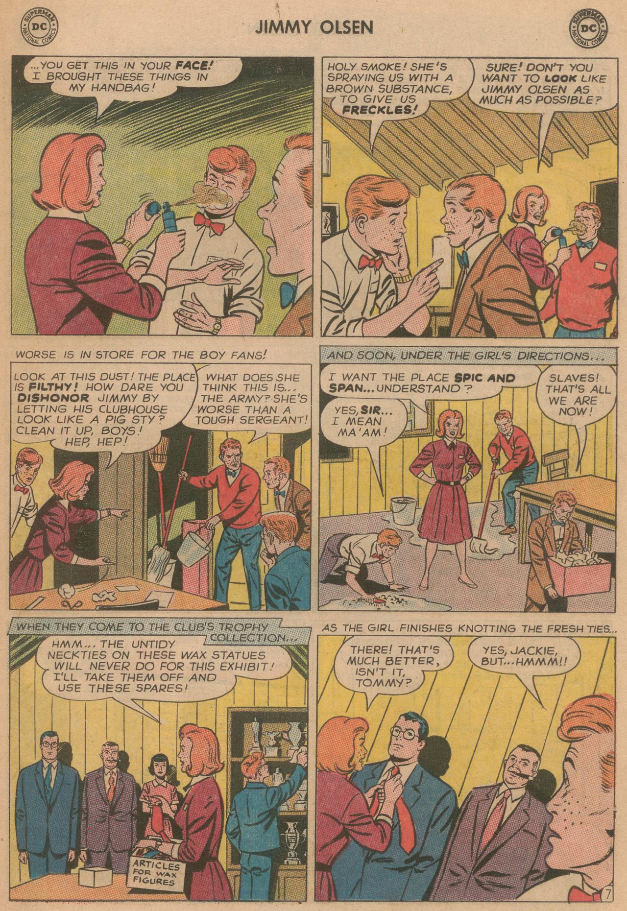 Read online Superman's Pal Jimmy Olsen comic -  Issue #84 - 31