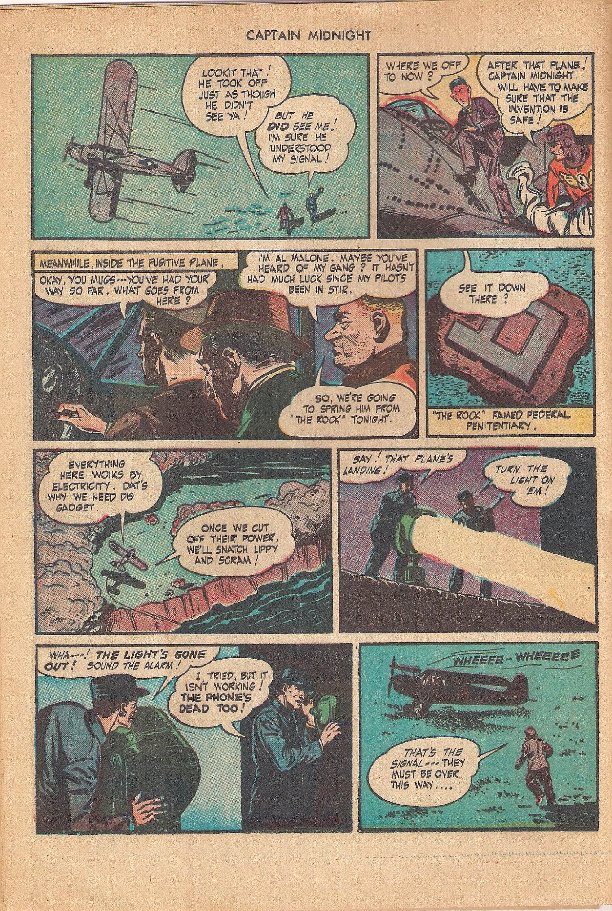 Read online Captain Midnight (1942) comic -  Issue #39 - 15