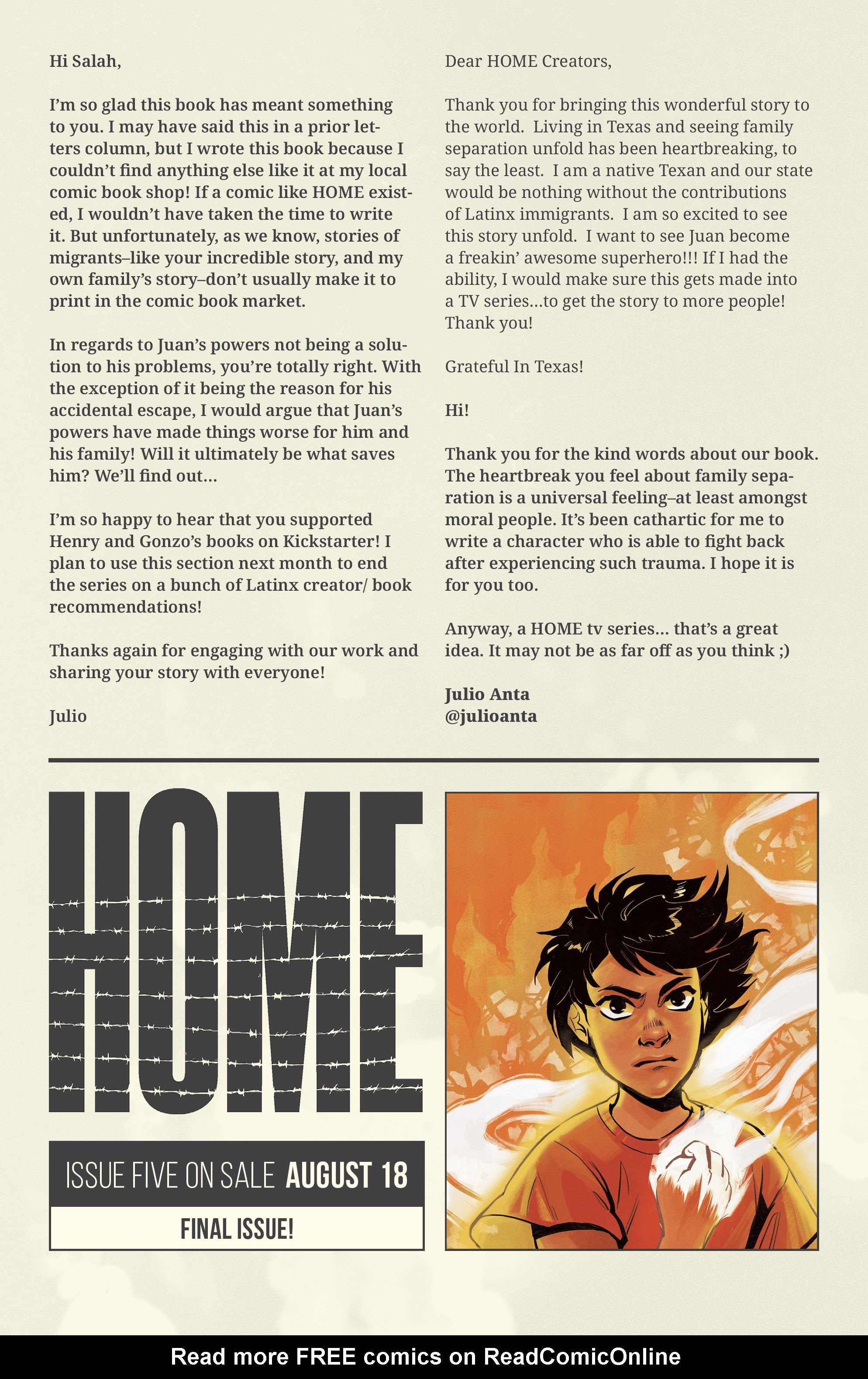 Read online Home (2021) comic -  Issue #4 - 26
