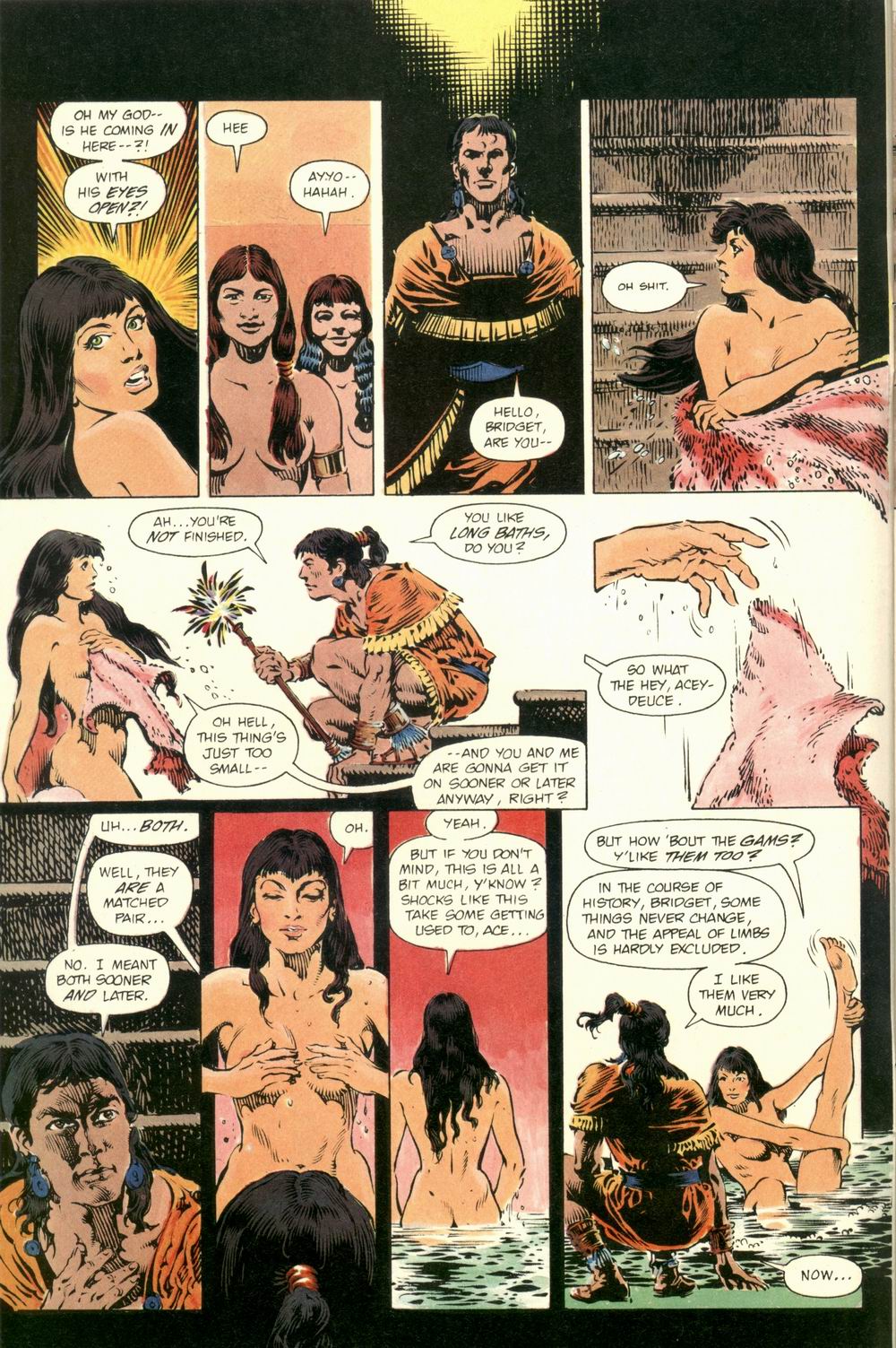 Read online Aztec Ace comic -  Issue #1 - 6