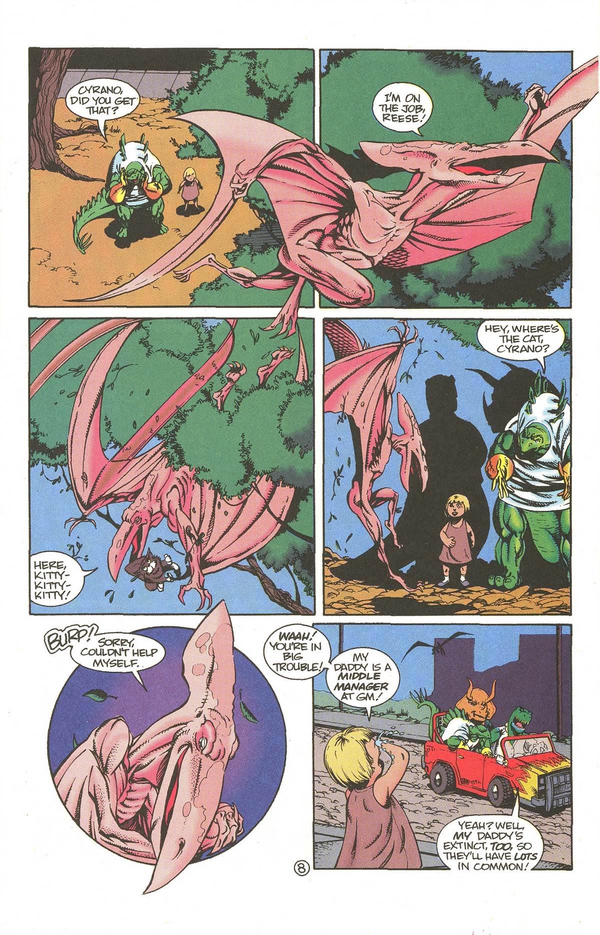 Read online Dinosaurs For Hire comic -  Issue #5 - 10