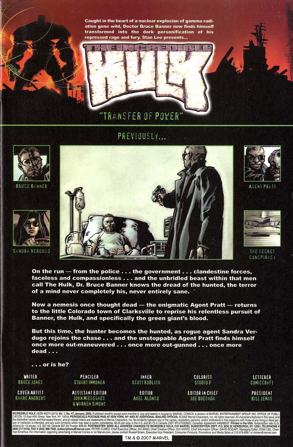 The Incredible Hulk (2000) Issue #47 #36 - English 3