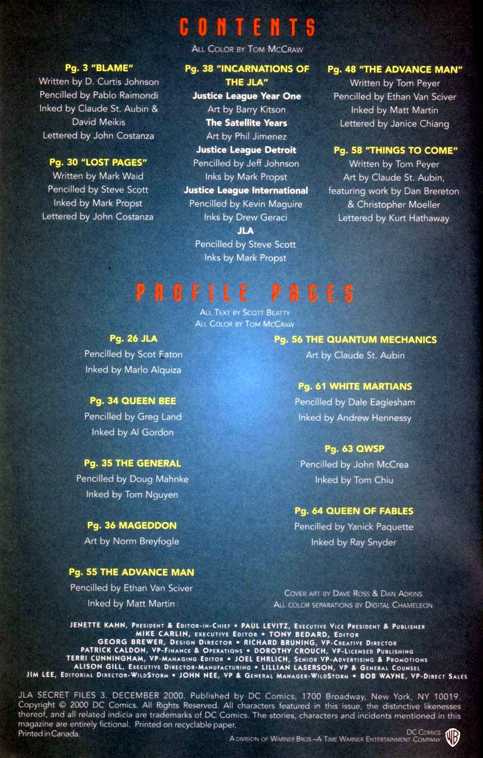 Read online JLA Secret Files comic -  Issue #3 - 4