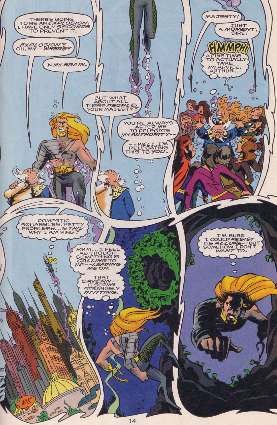 Read online Adventures in the DC Universe comic -  Issue #15 - 15