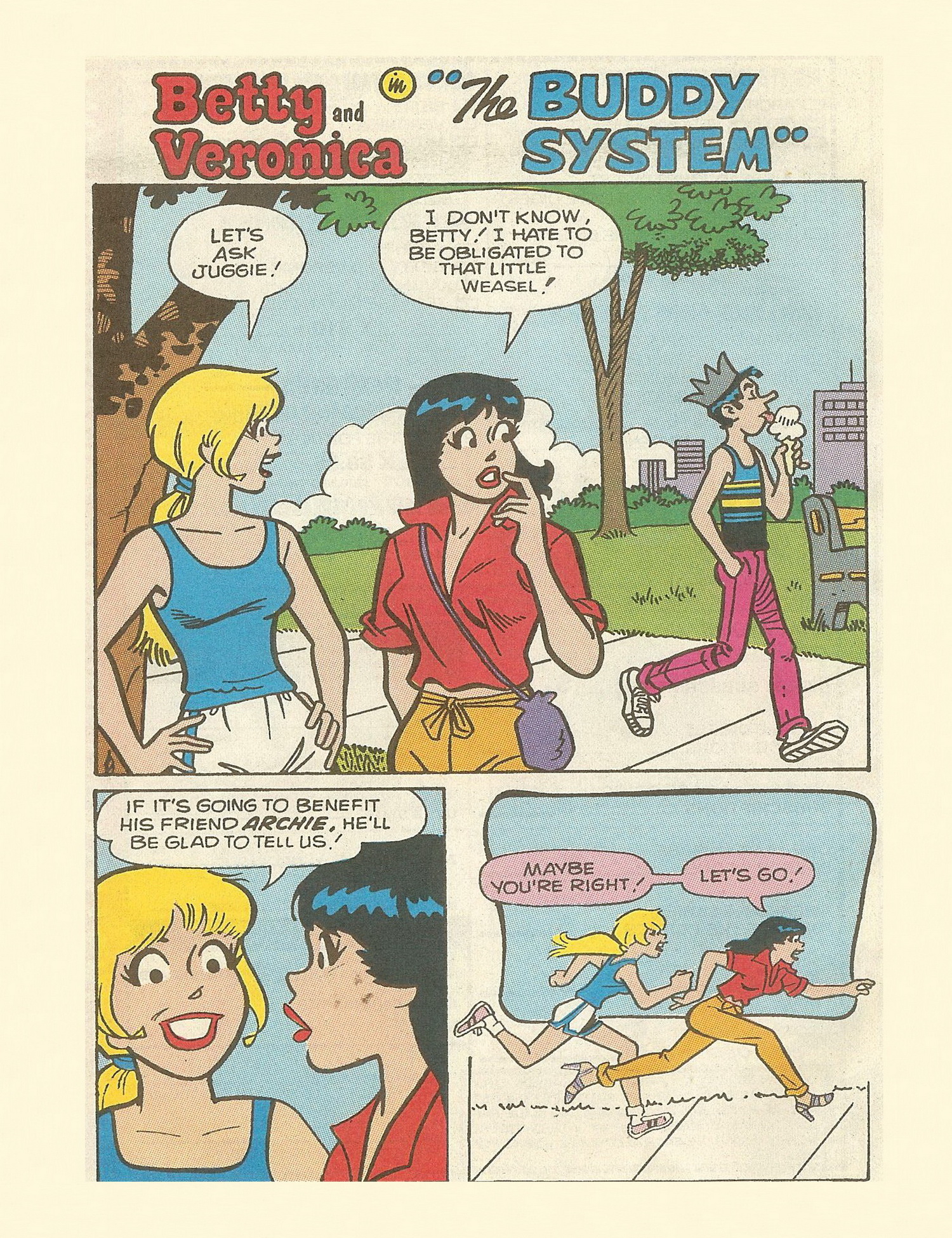 Read online Betty and Veronica Digest Magazine comic -  Issue #57 - 74