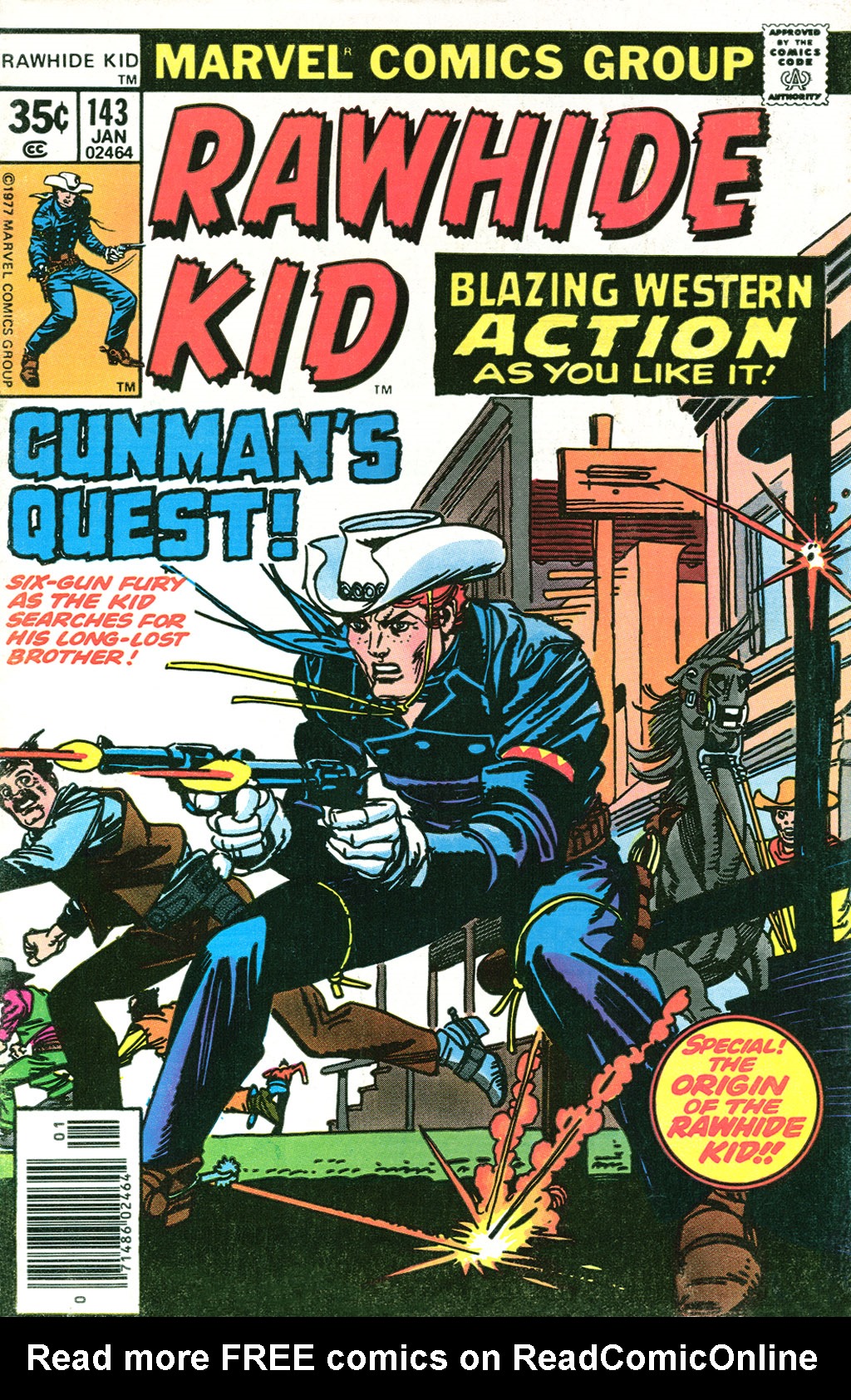 Read online The Rawhide Kid comic -  Issue #143 - 1