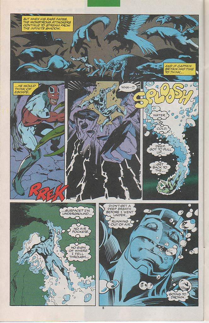 Read online Excalibur (1988) comic -  Issue #54 - 7