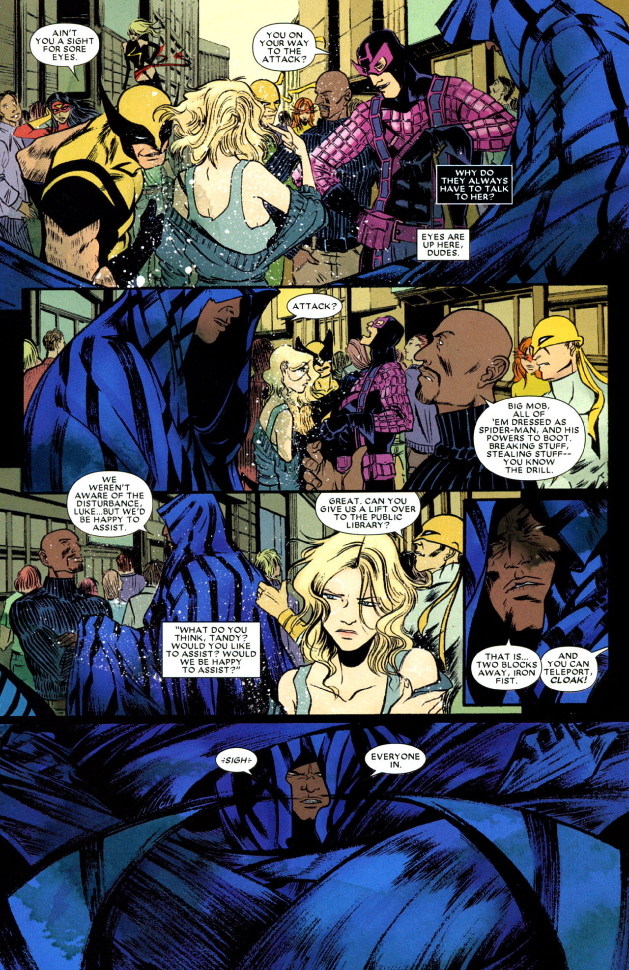 Read online Spider-Island: Cloak & Dagger comic -  Issue #1 - 12