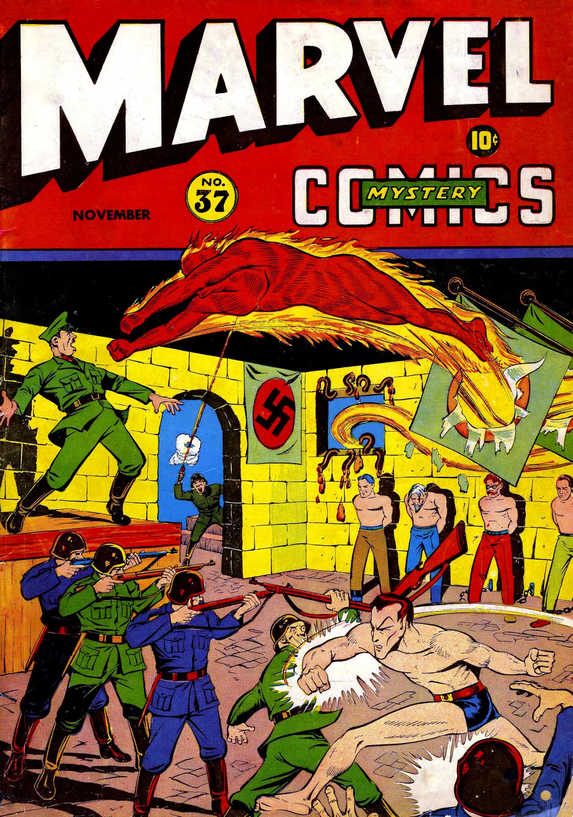 Marvel Mystery Comics (1939) issue 37 - Page 1