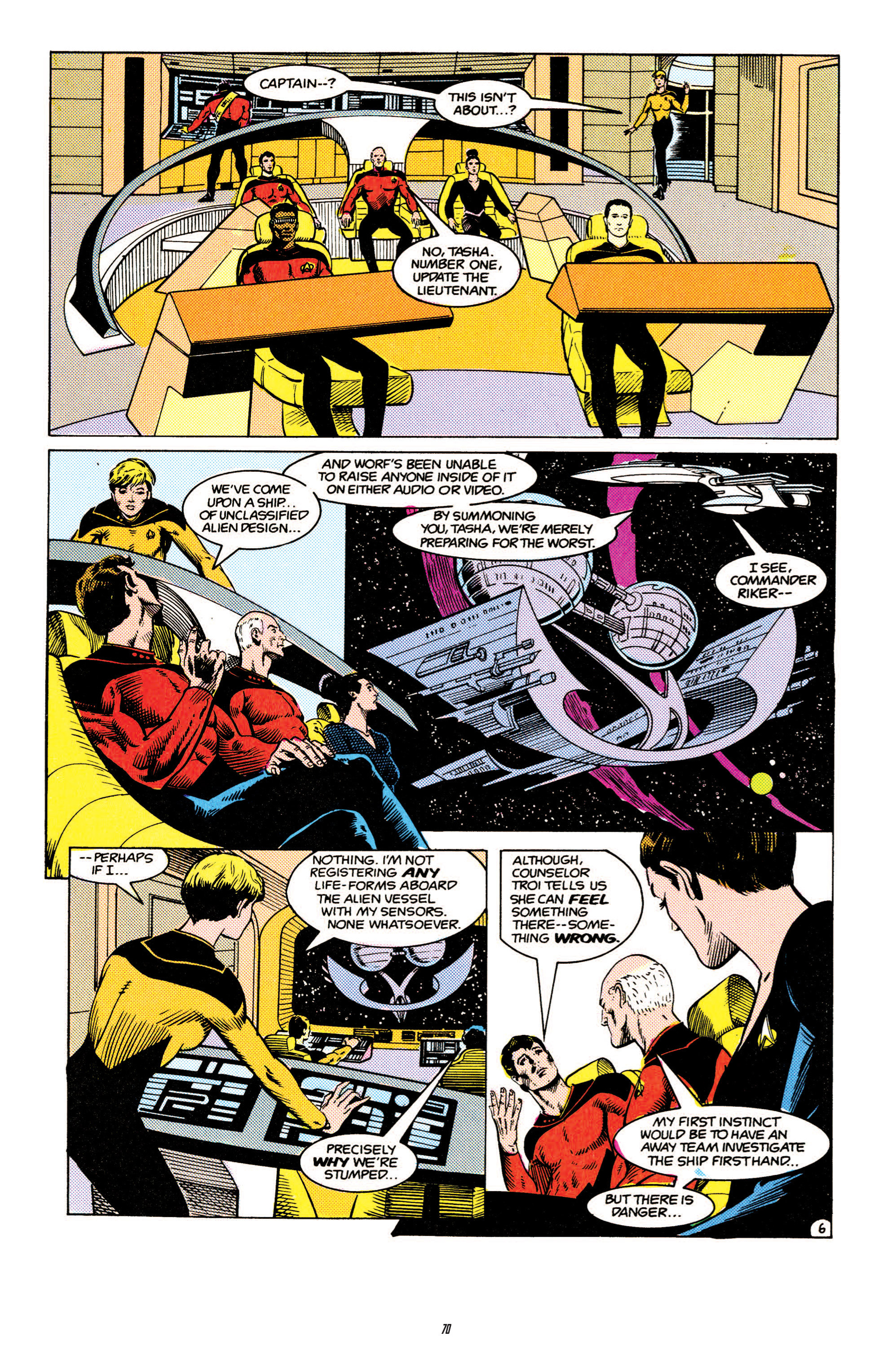 Read online Star Trek Classics comic -  Issue #4 - 69