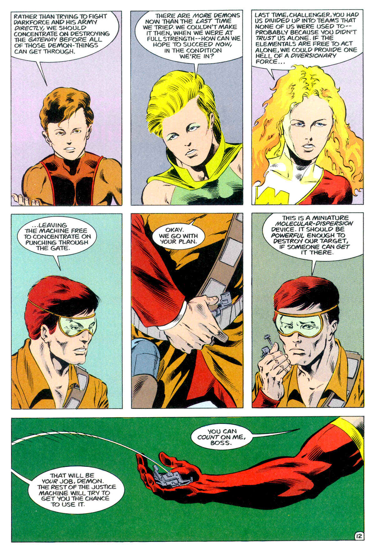 Read online Justice Machine featuring The Elementals comic -  Issue #4 - 14