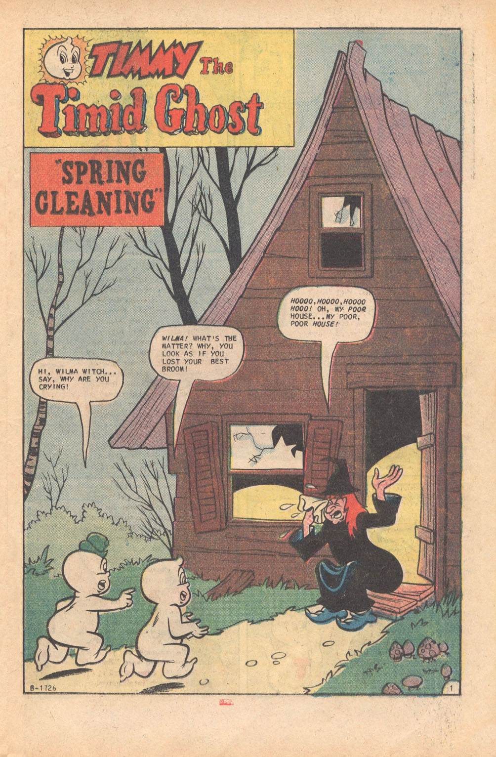 Read online Timmy the Timid Ghost comic -  Issue #9 - 17