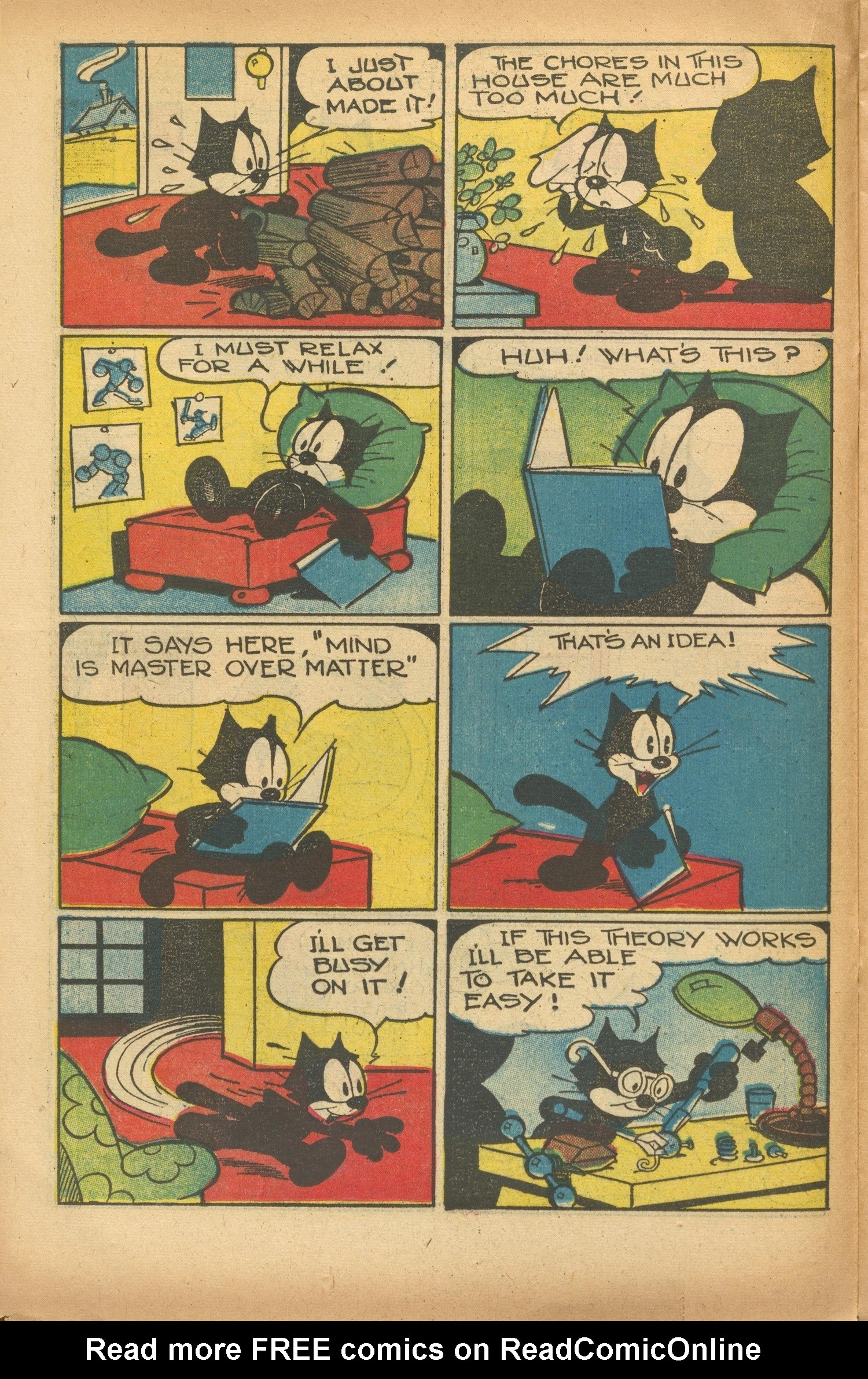 Read online Felix the Cat (1951) comic -  Issue #21 - 20