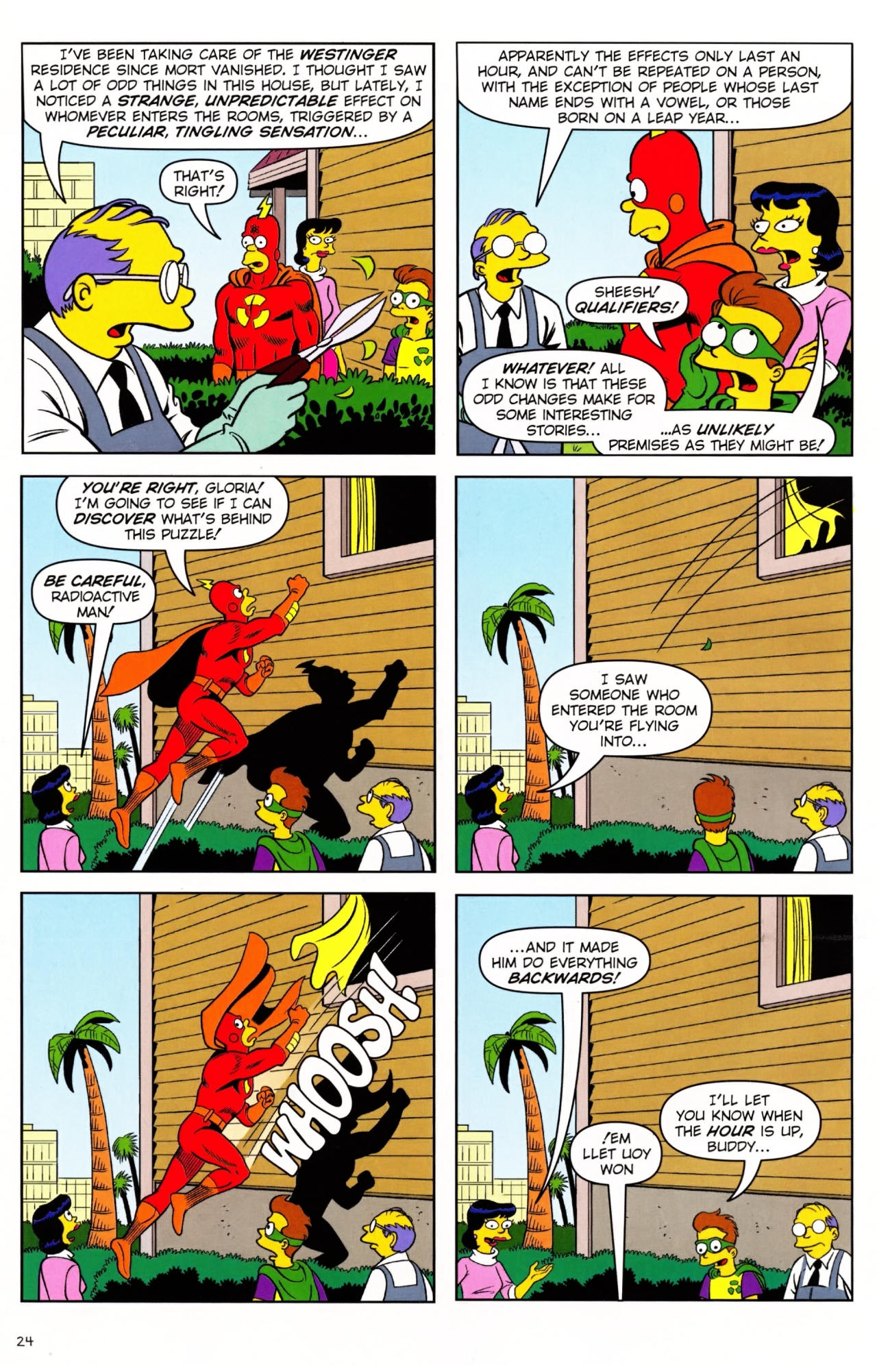 Read online Bongo Comics Presents Simpsons Super Spectacular comic -  Issue #7 - 26