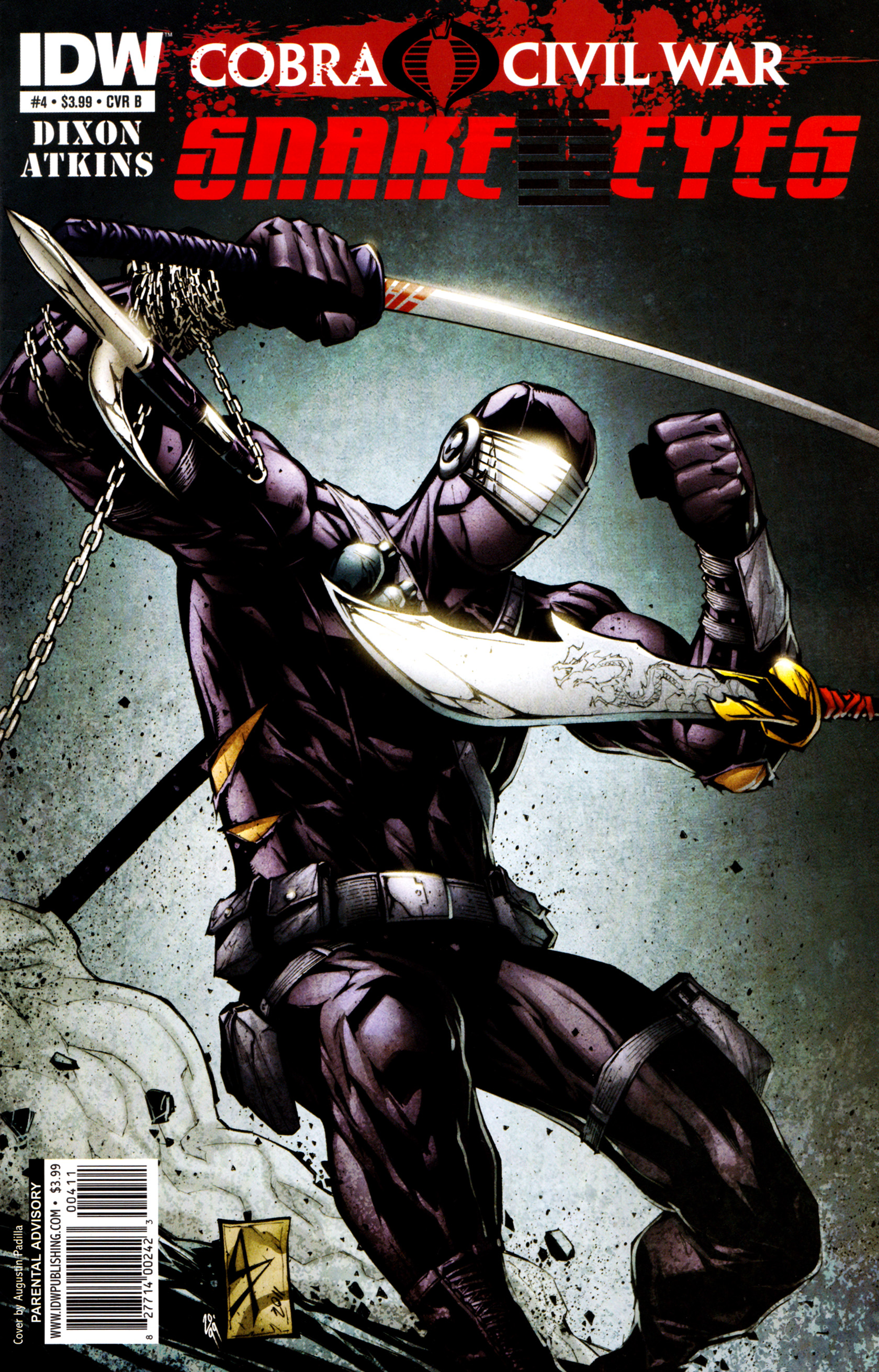 Read online G.I. Joe: Snake Eyes comic -  Issue #4 - 2