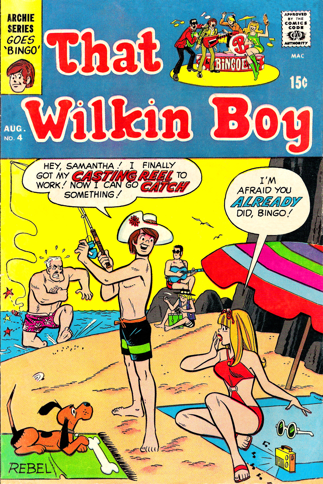 Read online That Wilkin Boy comic -  Issue #4 - 1