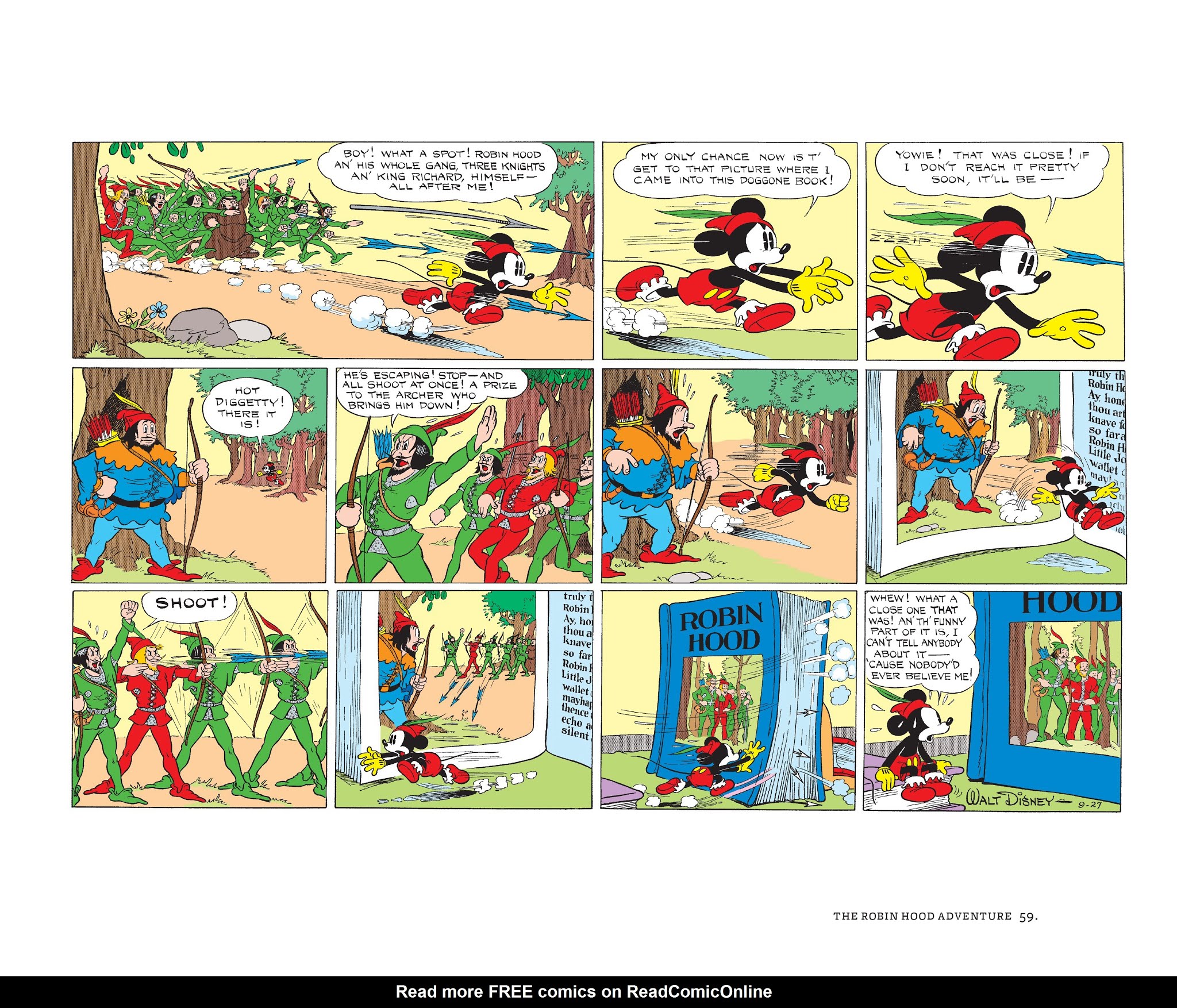Read online Walt Disney's Mickey Mouse Color Sundays comic -  Issue # TPB 2 (Part 1) - 59