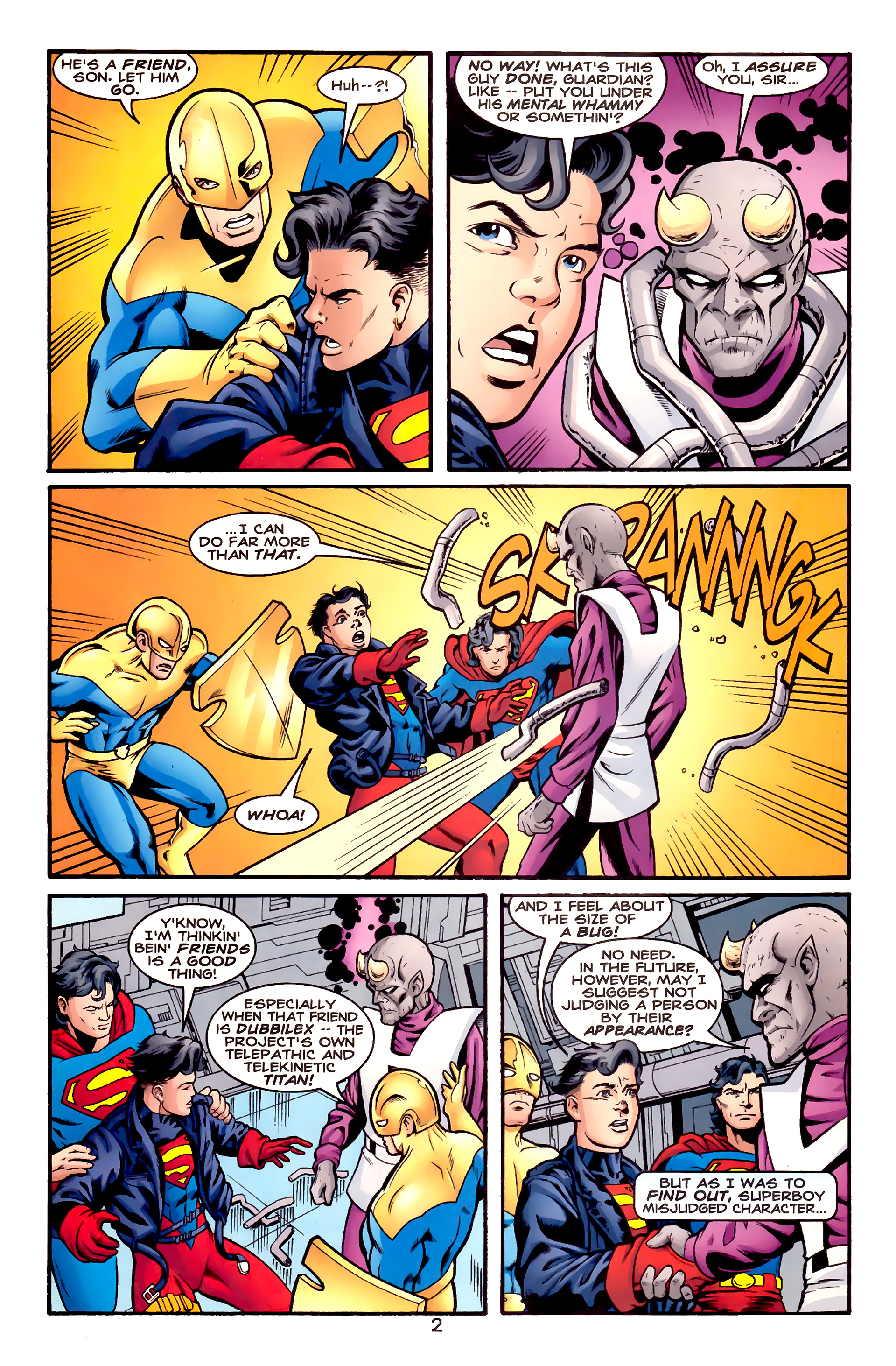 Read online Superboy (1994) comic -  Issue #100 - 3