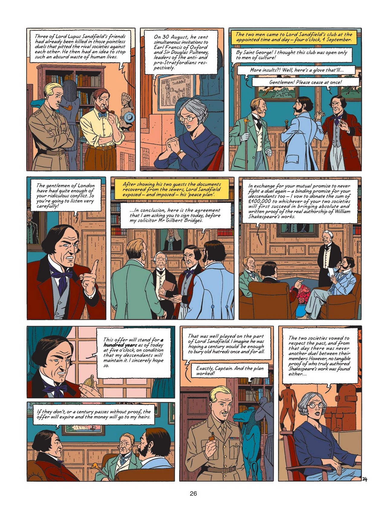 Read online Blake & Mortimer comic -  Issue #24 - 27