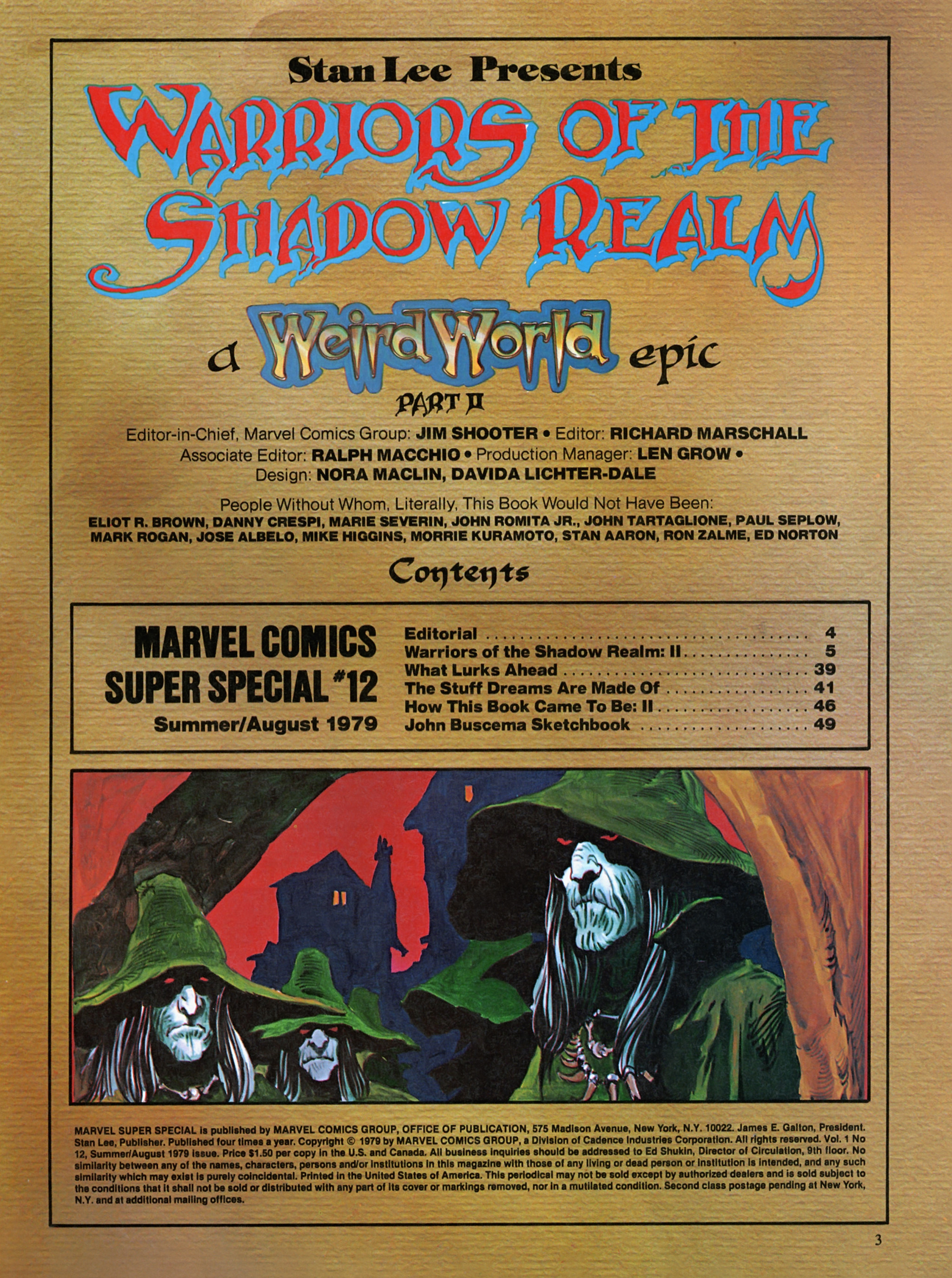 Read online Marvel Comics Super Special comic -  Issue #12 - 3