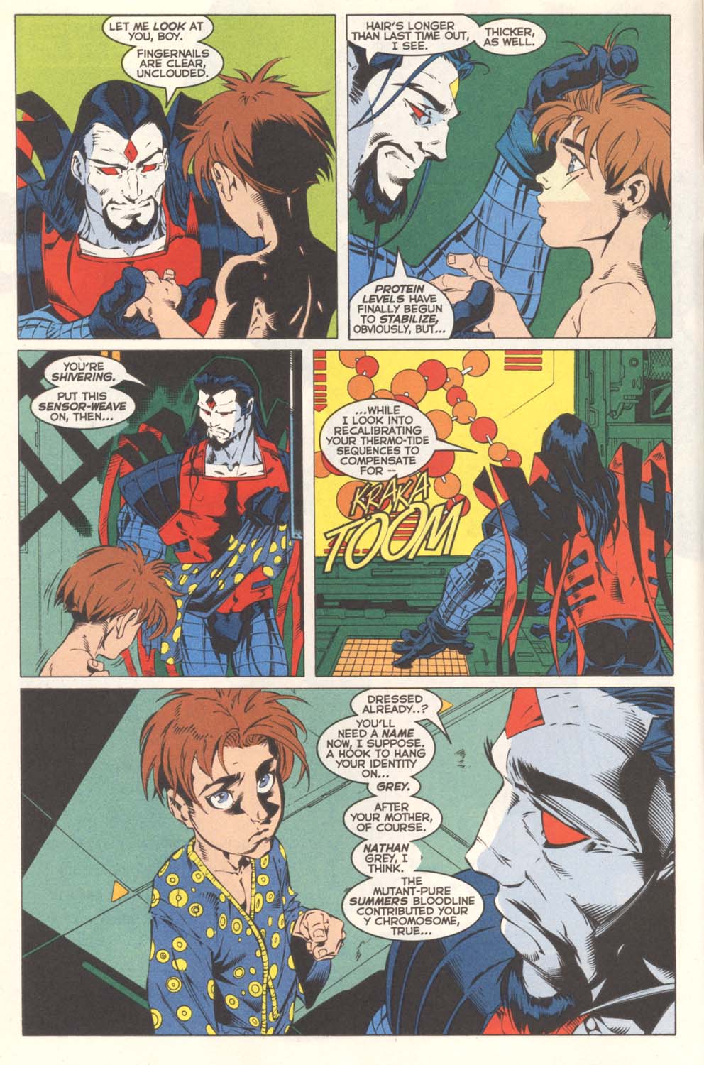 Read online X-Man comic -  Issue #-1 - 7