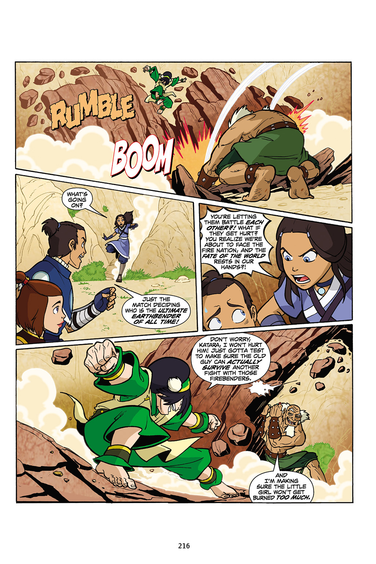 Read online Nickelodeon Avatar: The Last Airbender - The Lost Adventures comic -  Issue # Full - 217