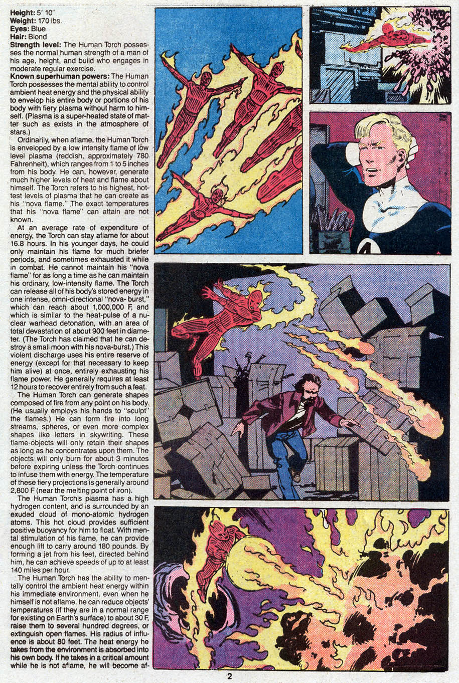 Read online The Official Handbook of the Marvel Universe Deluxe Edition comic -  Issue #6 - 4