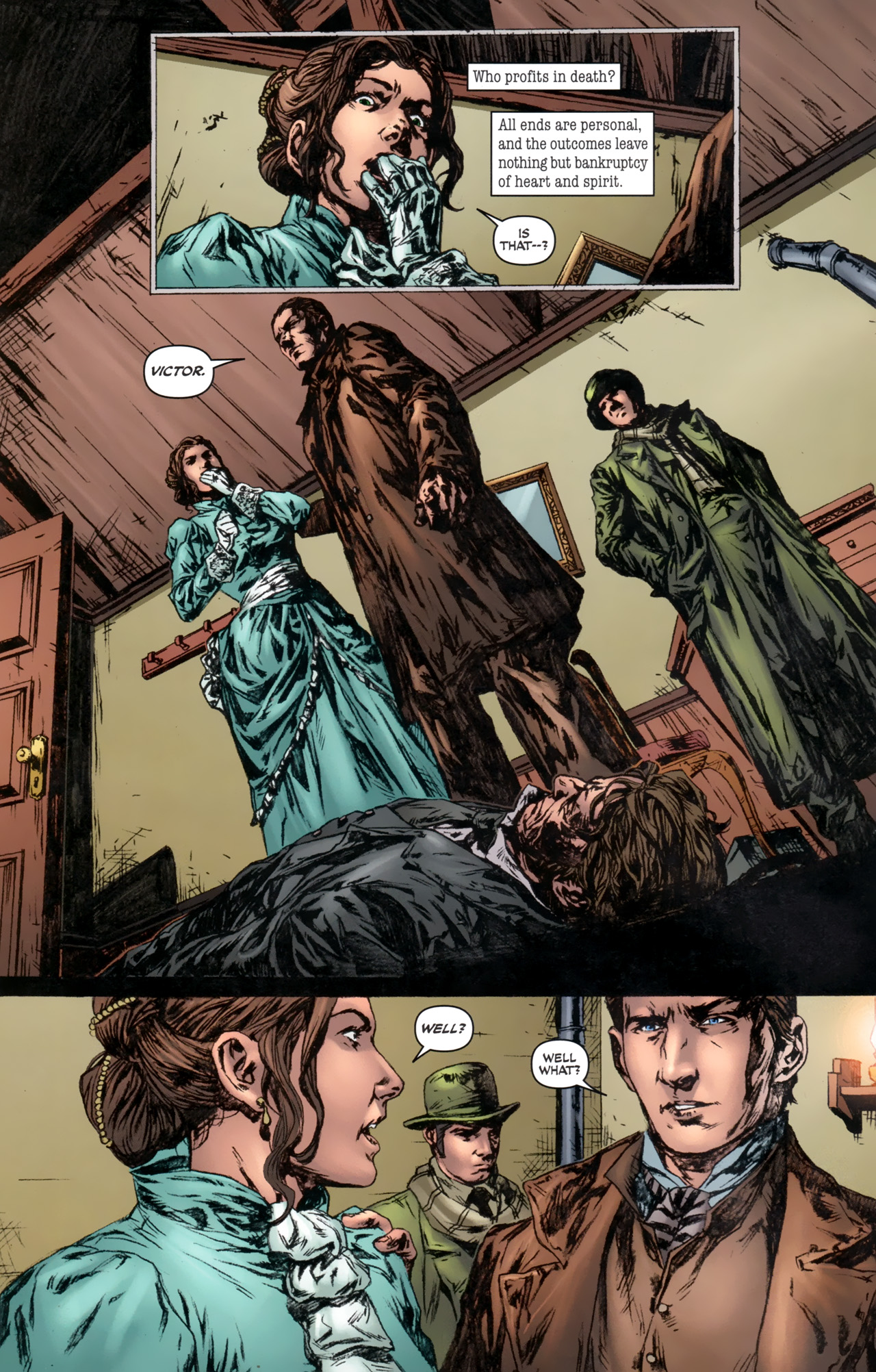 Read online Sherlock Holmes: Year One comic -  Issue #5 - 7