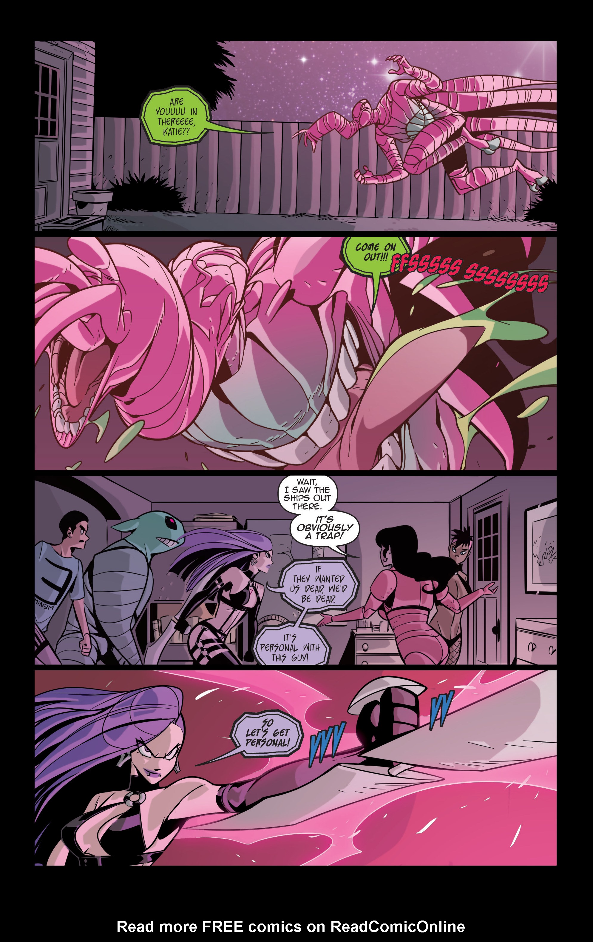 Read online Vampblade Season 4 comic -  Issue #6 - 13