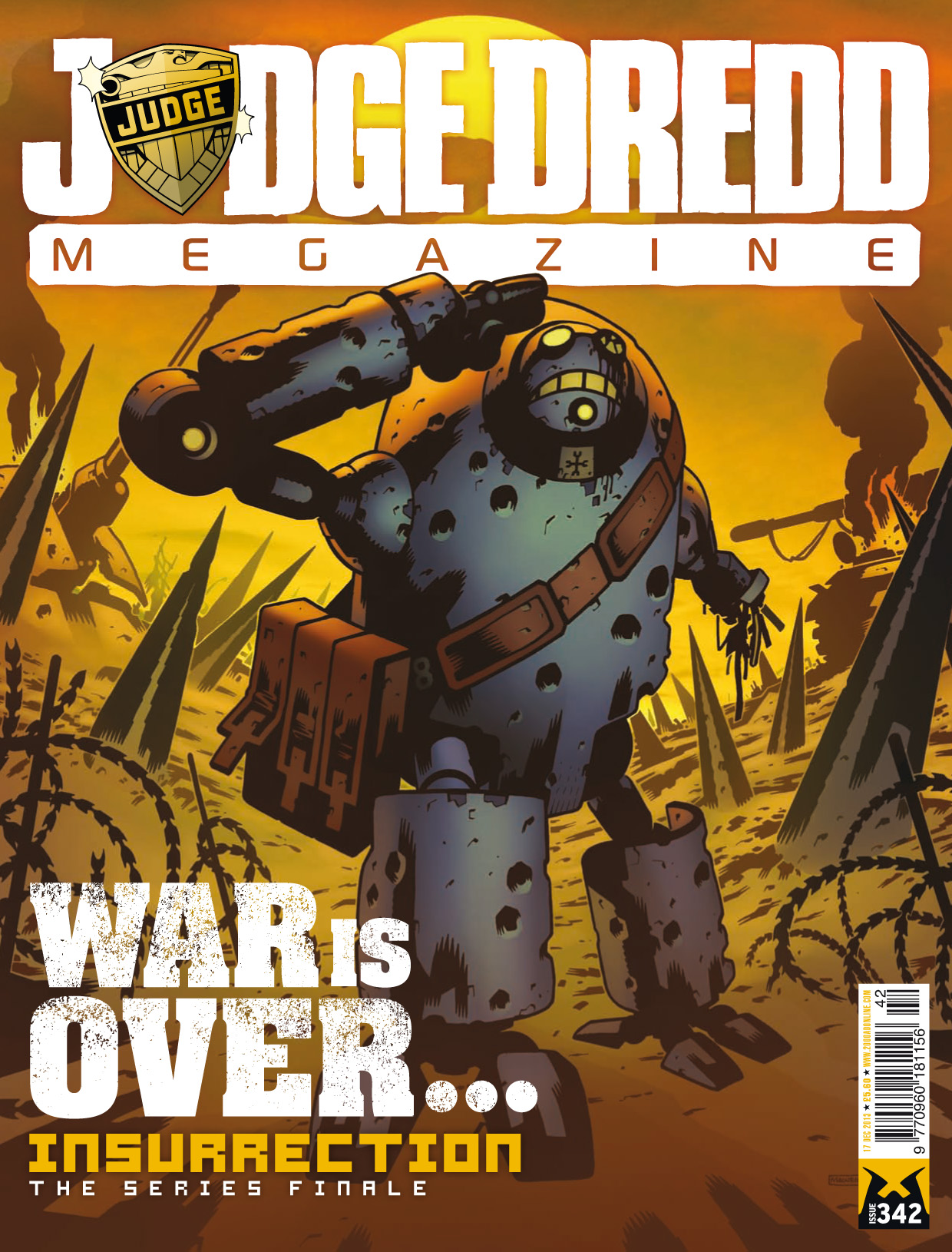 Read online Judge Dredd Megazine (Vol. 5) comic -  Issue #342 - 1