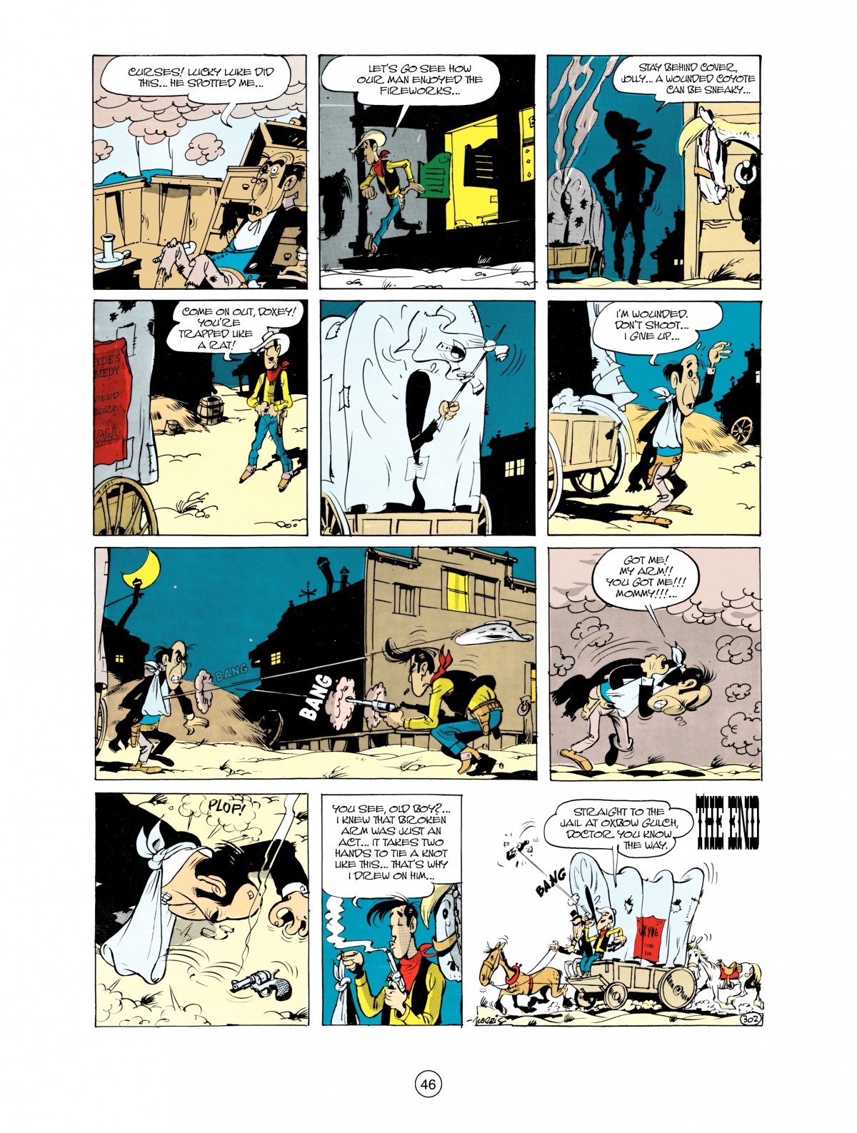 Read online A Lucky Luke Adventure comic -  Issue #38 - 46