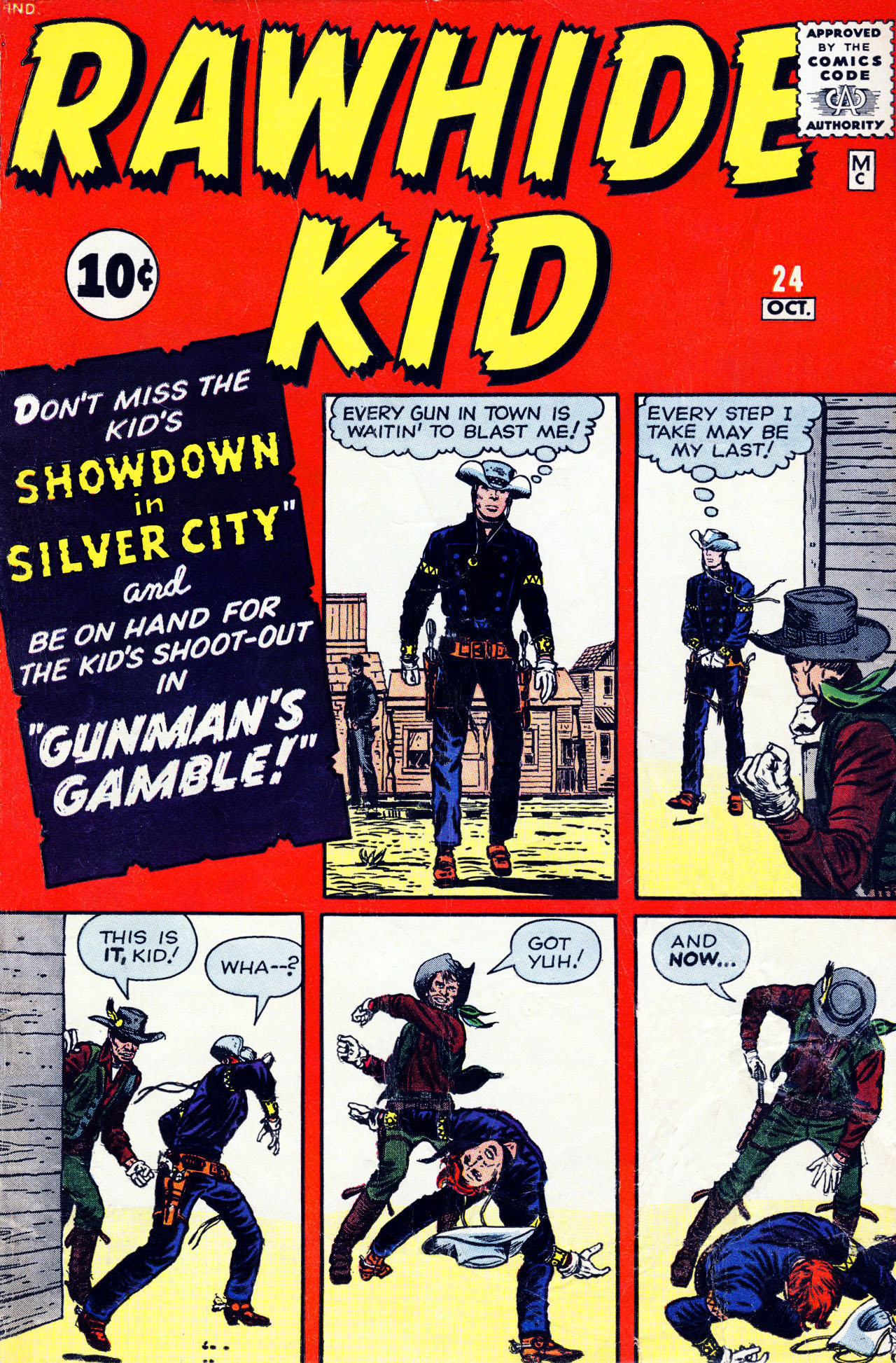 Read online The Rawhide Kid comic -  Issue #24 - 1