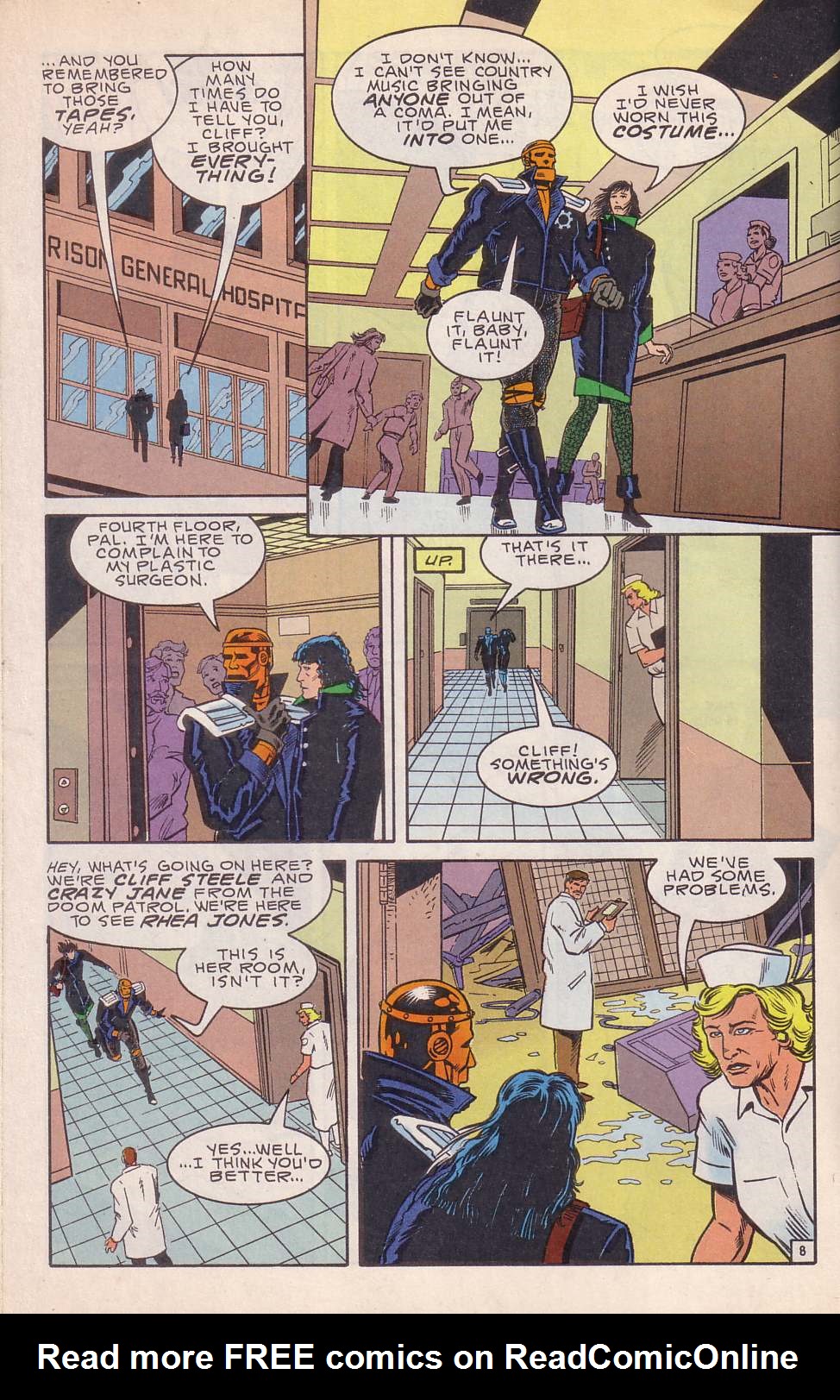 Read online Doom Patrol (1987) comic -  Issue #23 - 10