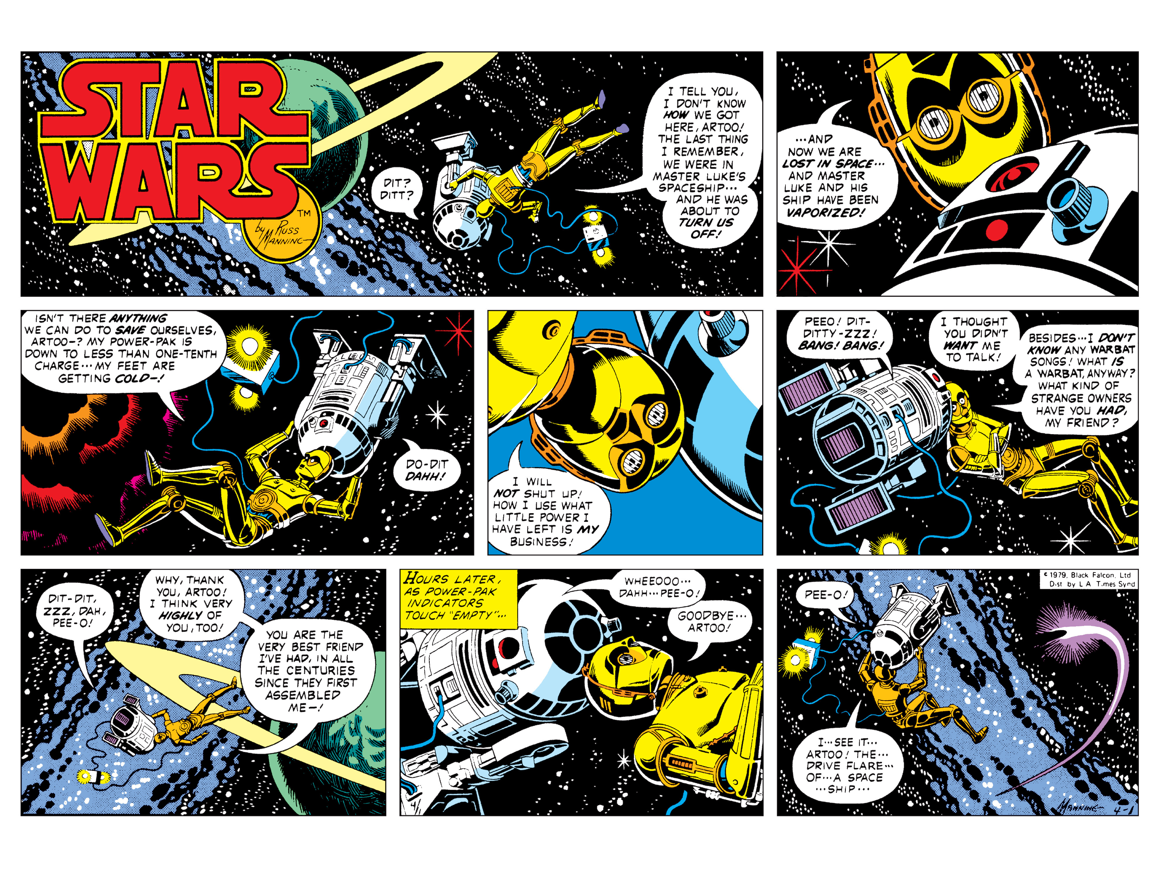 Read online Star Wars Legends: The Newspaper Strips - Epic Collection comic -  Issue # TPB (Part 1) - 11