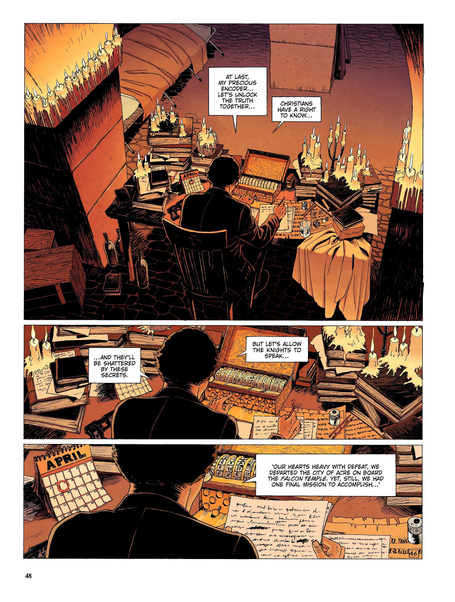 Read online The Last Templar comic -  Issue #1 - 48