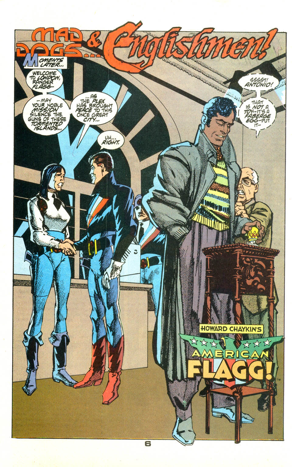 Read online American Flagg! comic -  Issue #23 - 7