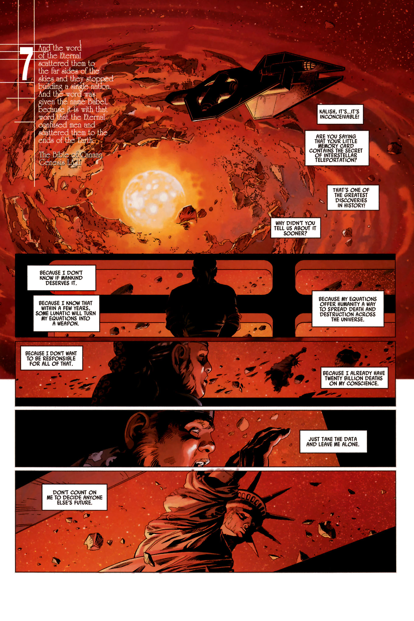 Read online Universal War One: Revelations comic -  Issue #2 - 45