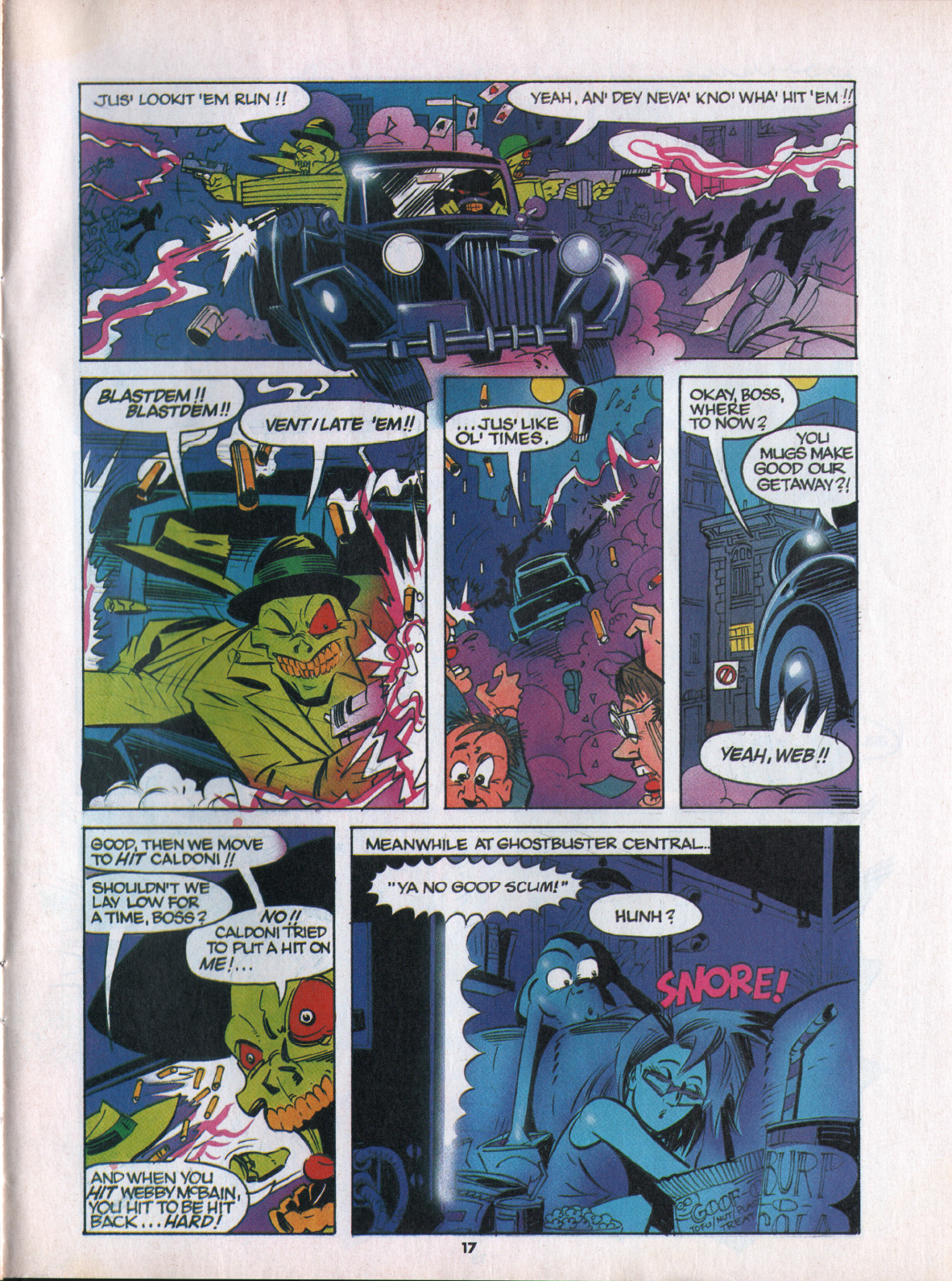 Read online The Real Ghostbusters comic -  Issue #96 - 17