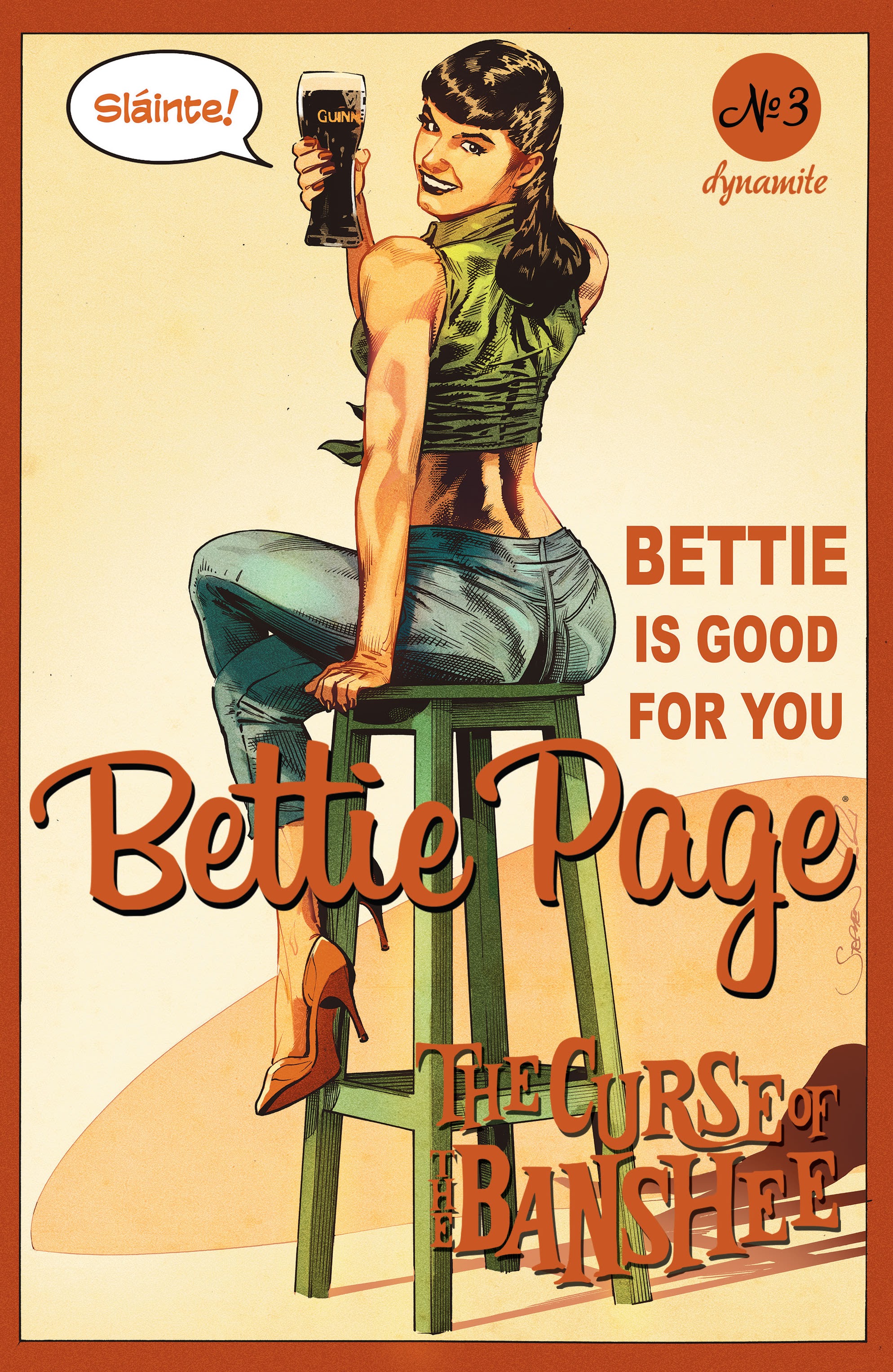 Read online Bettie Page & The Curse of the Banshee comic -  Issue #3 - 3