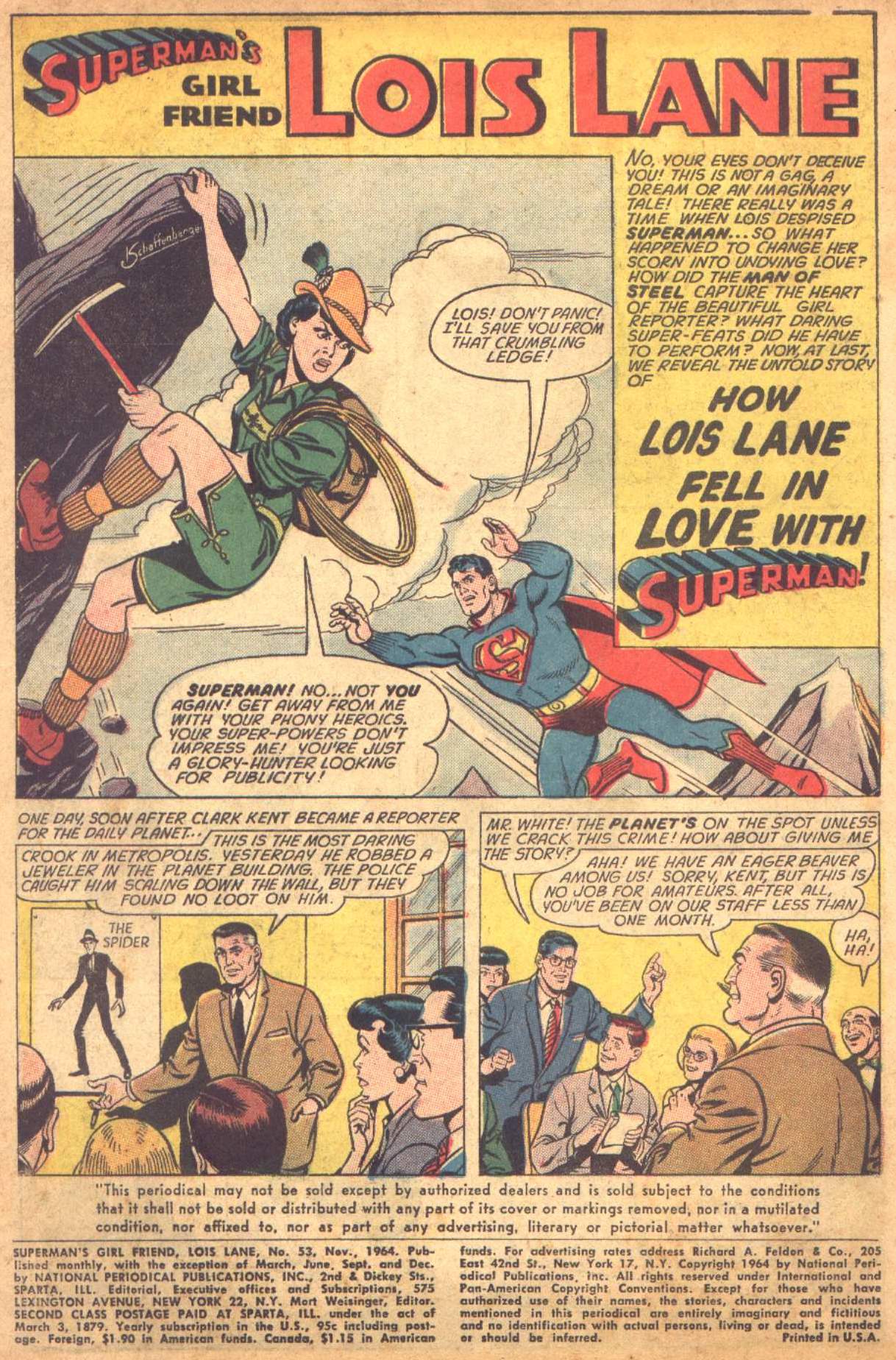 Read online Superman's Girl Friend, Lois Lane comic -  Issue #53 - 3