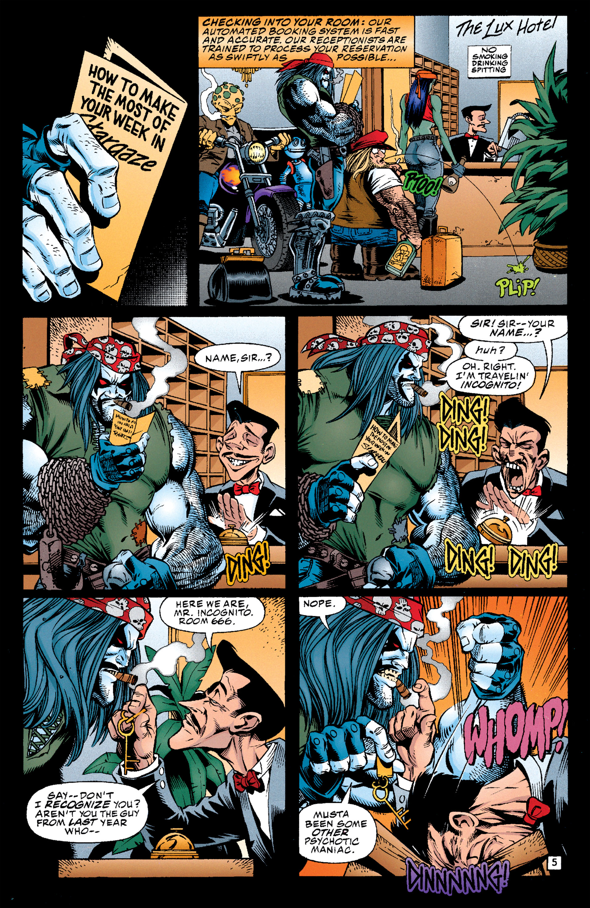Read online Lobo (1993) comic -  Issue #23 - 5