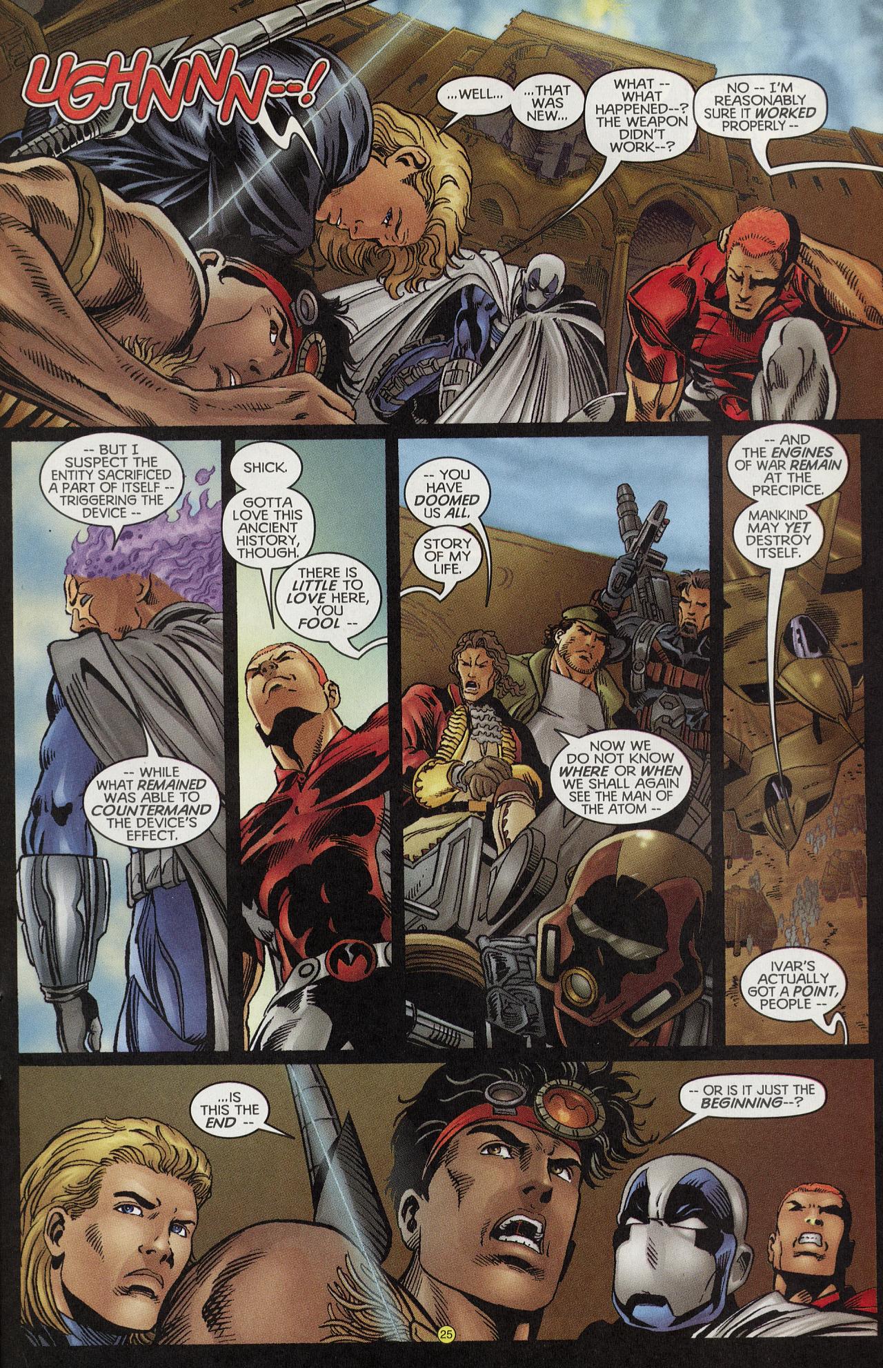 Read online Solar, Man of the Atom: Hell on Earth comic -  Issue #4 - 25