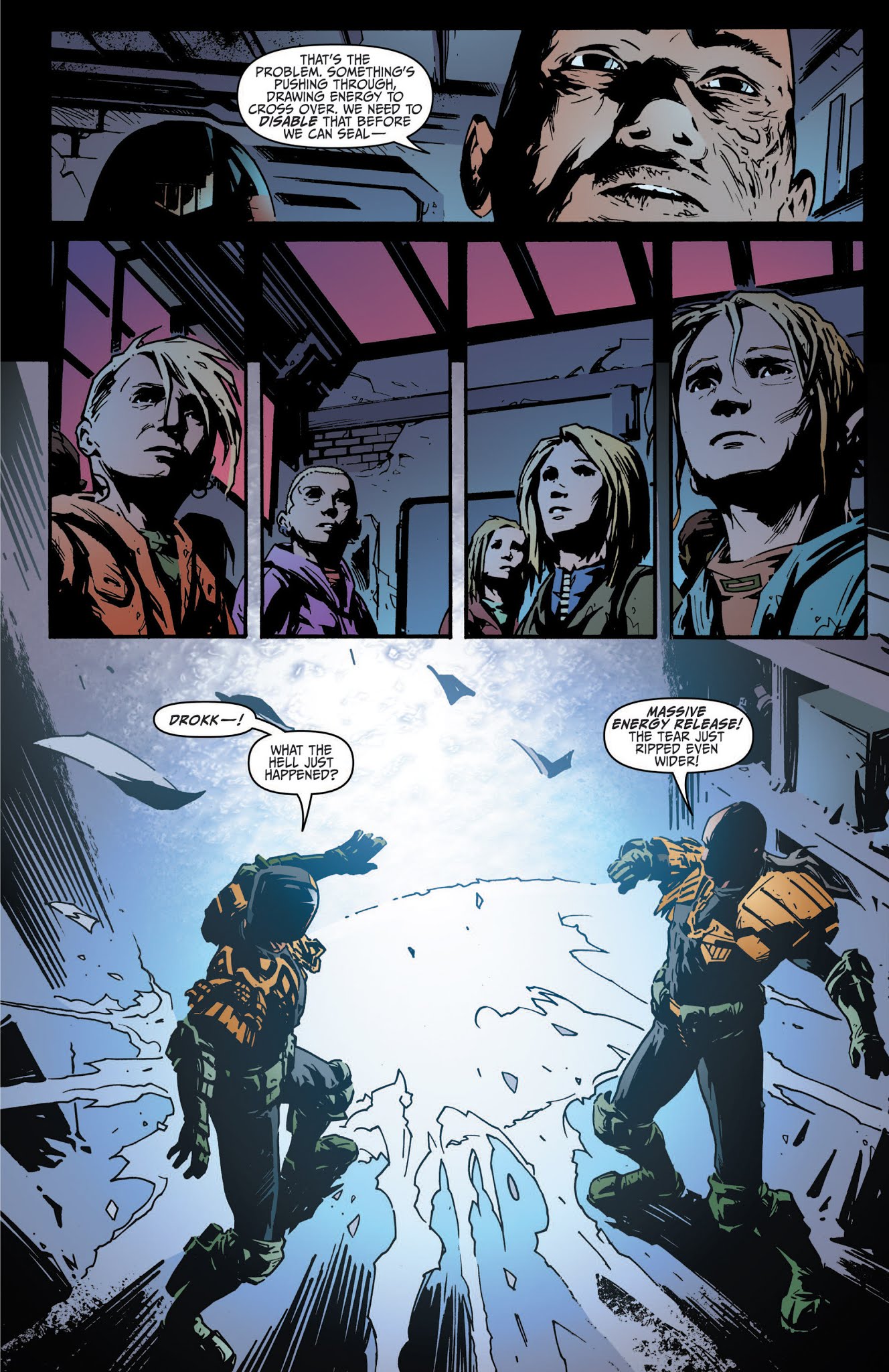 Read online Judge Dredd: Year One comic -  Issue #2 - 23