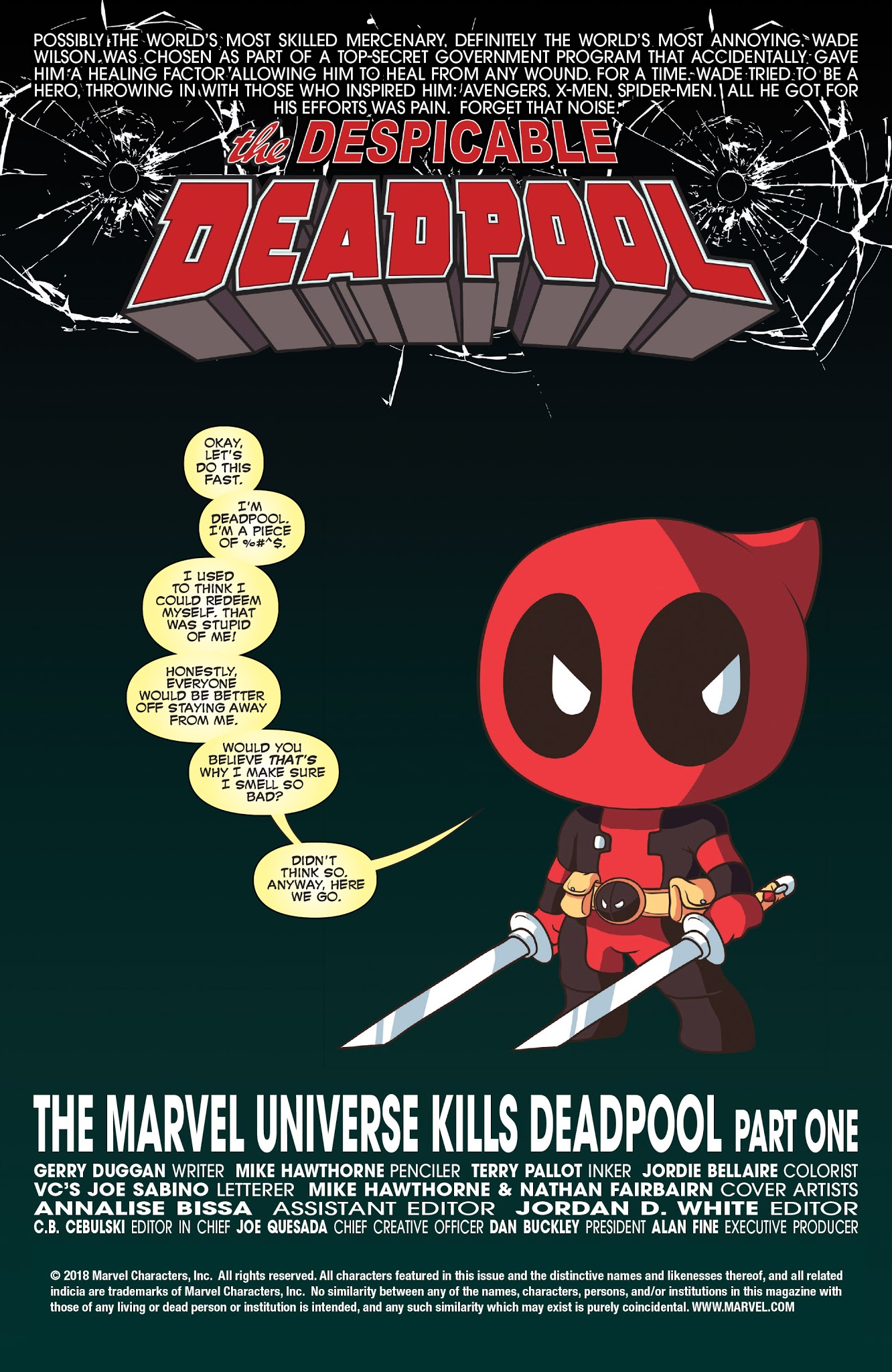 Read online Despicable Deadpool comic -  Issue #297 - 2