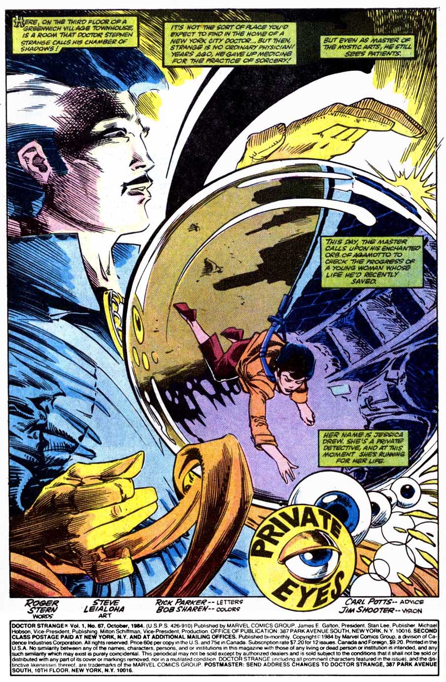Doctor Strange (1974) issue 67 - Page 2