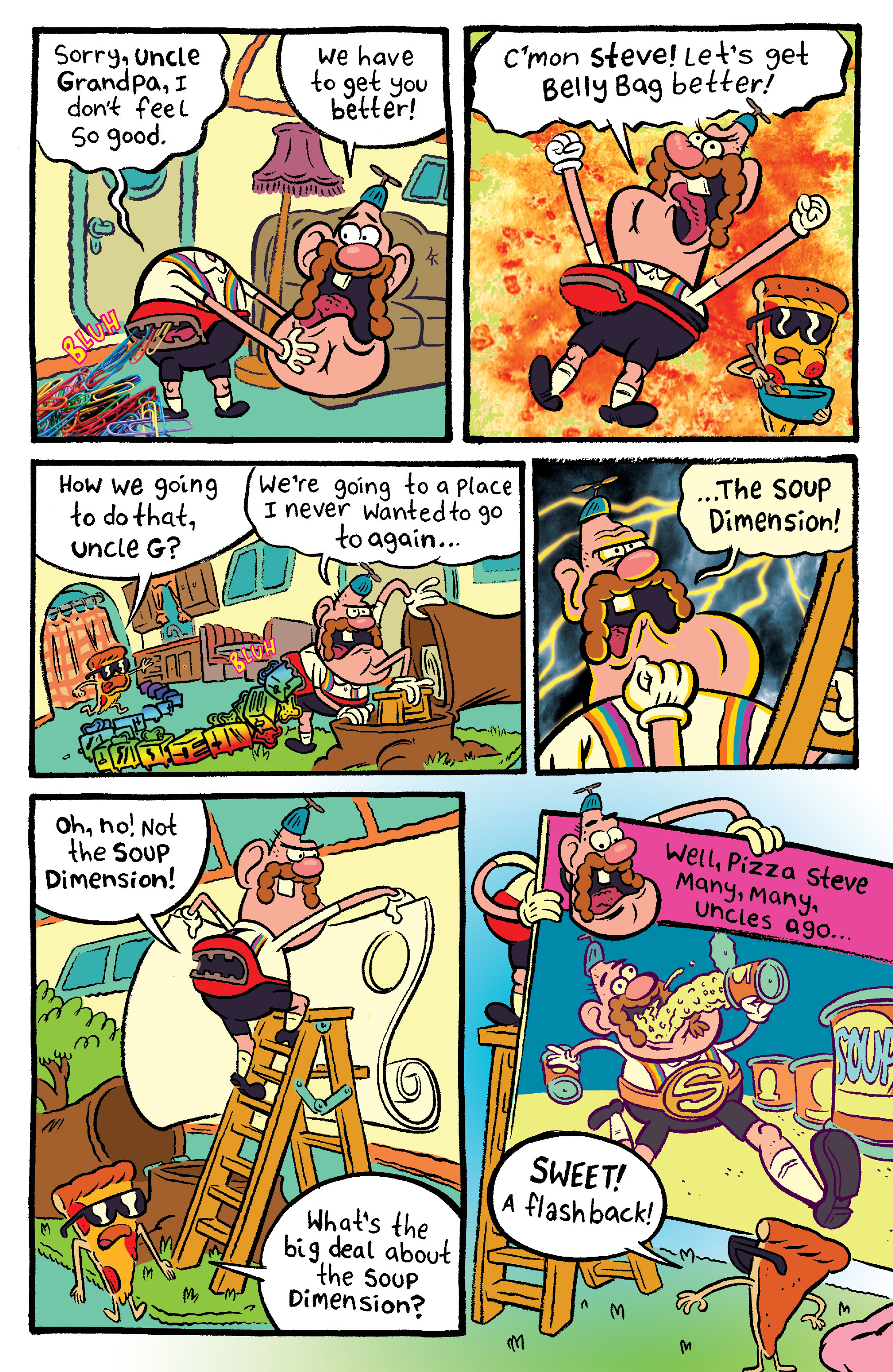 Read online Uncle Grandpa comic -  Issue #2 - 16