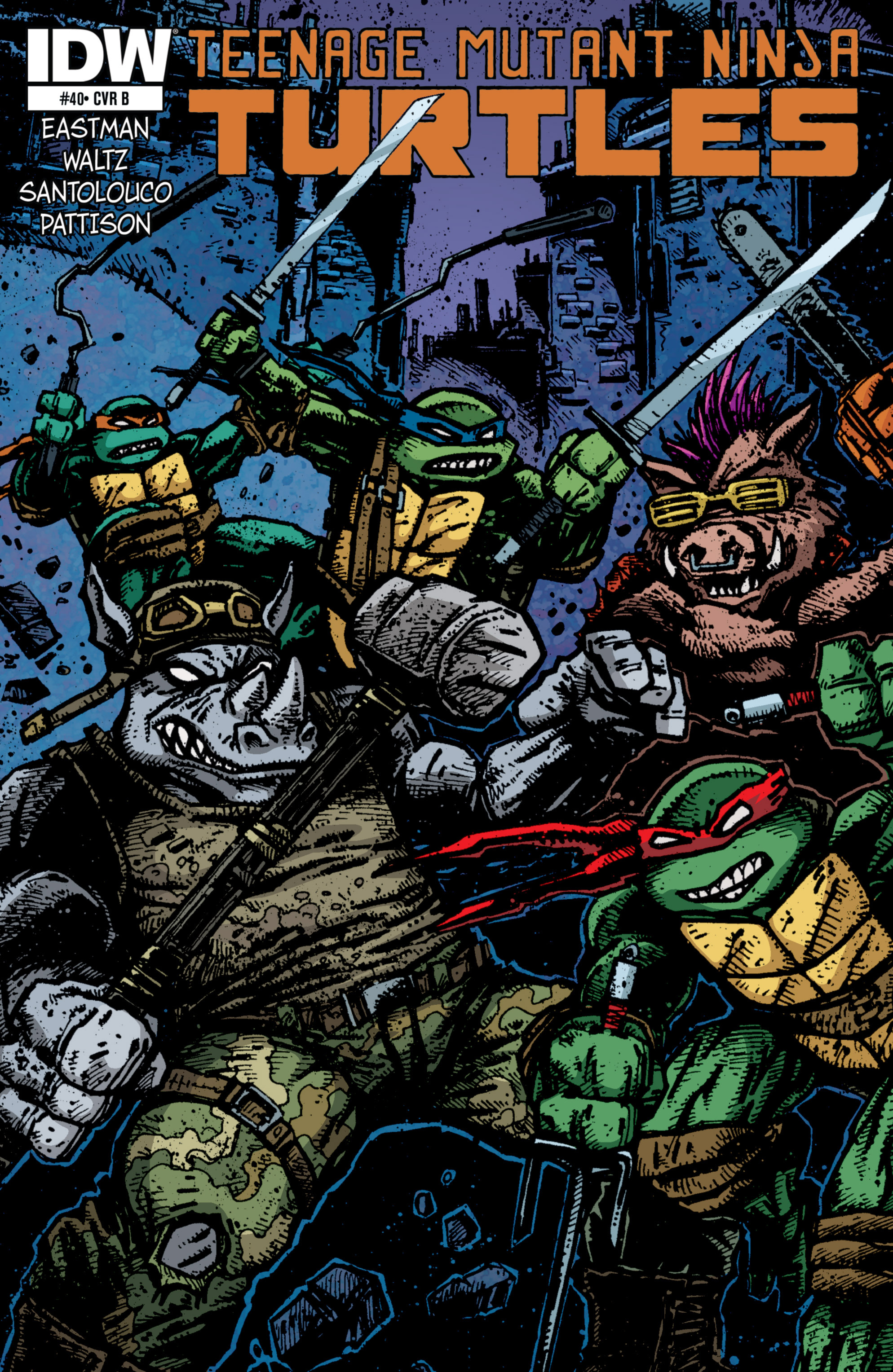 Read online Teenage Mutant Ninja Turtles (2011) comic -  Issue #40 - 2