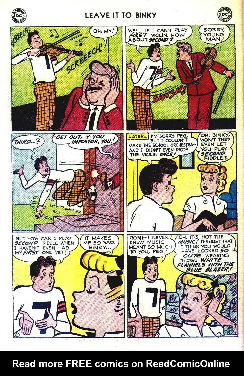 Read online Leave it to Binky comic -  Issue #39 - 42
